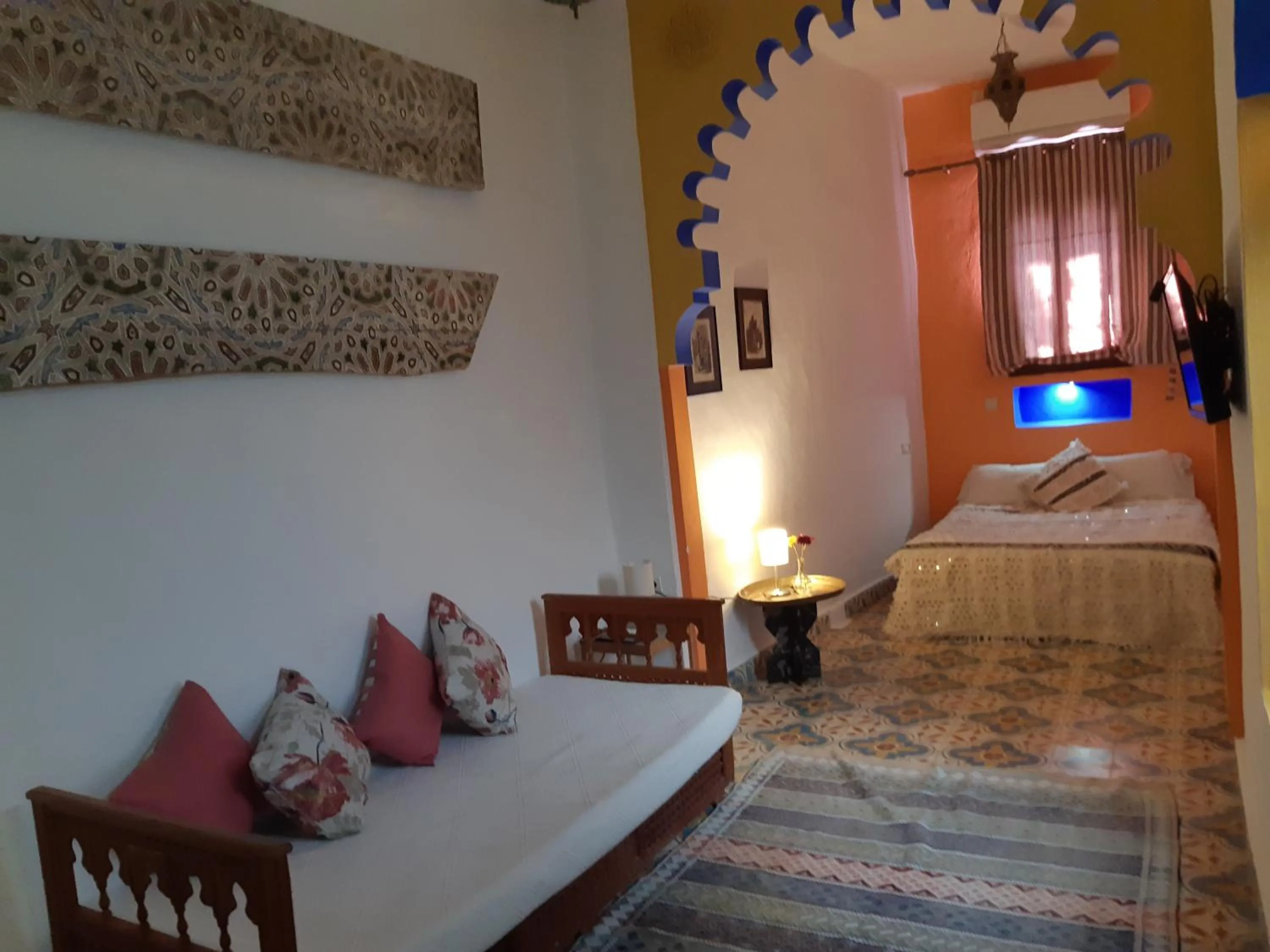 Bed in Hotel Casa Miguel