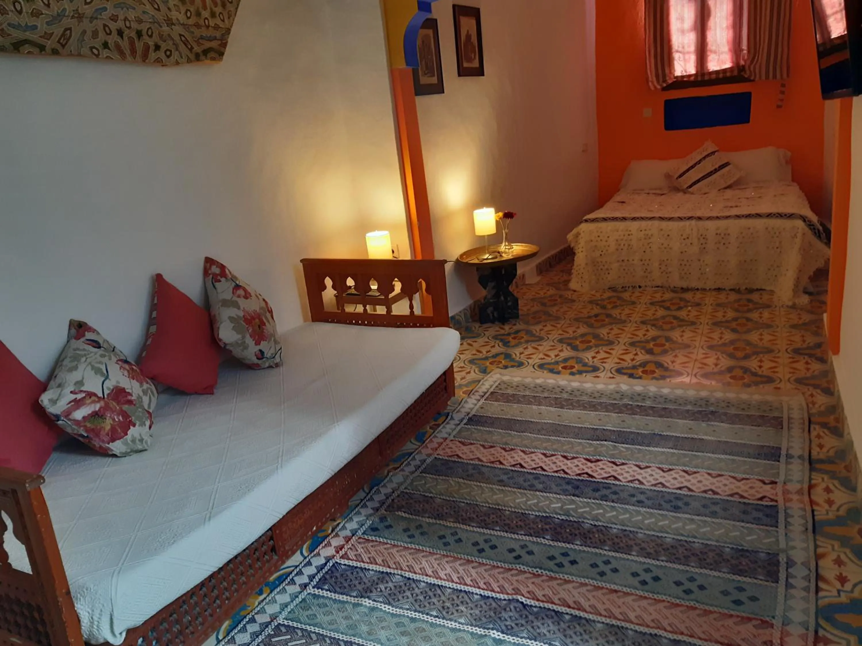 Bed in Hotel Casa Miguel