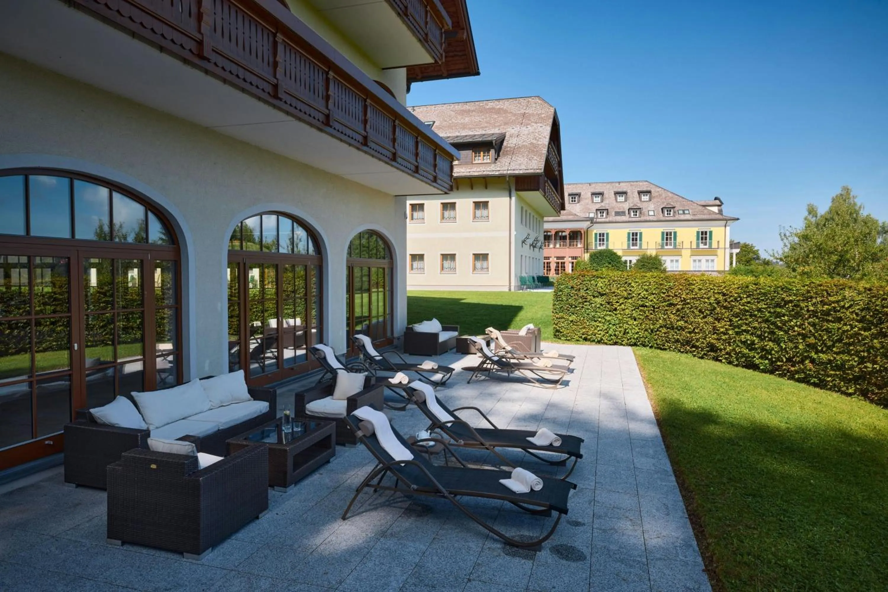 Spa and wellness centre/facilities in Arabella Jagdhof Resort am Fuschlsee, a Tribute Portfolio Hotel
