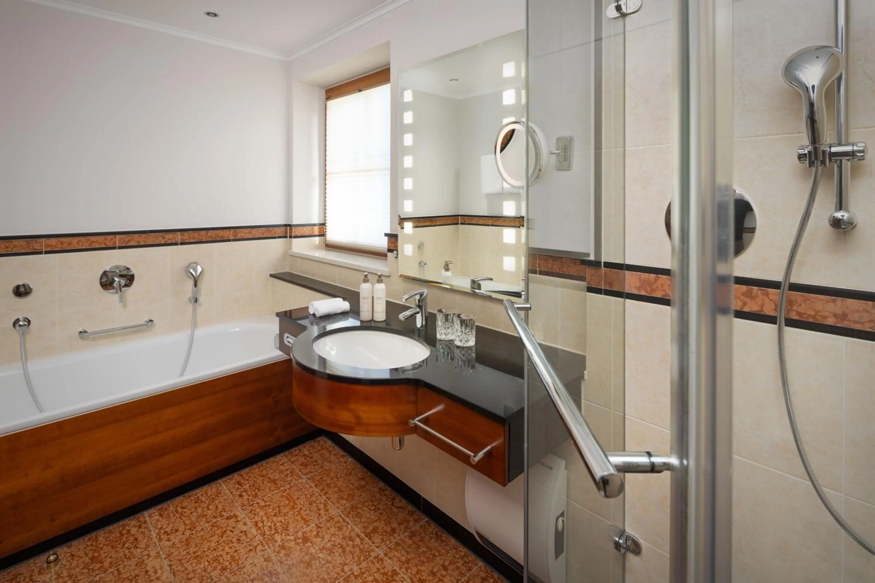 Bathroom in Arabella Jagdhof Resort am Fuschlsee, a Tribute Portfolio Hotel