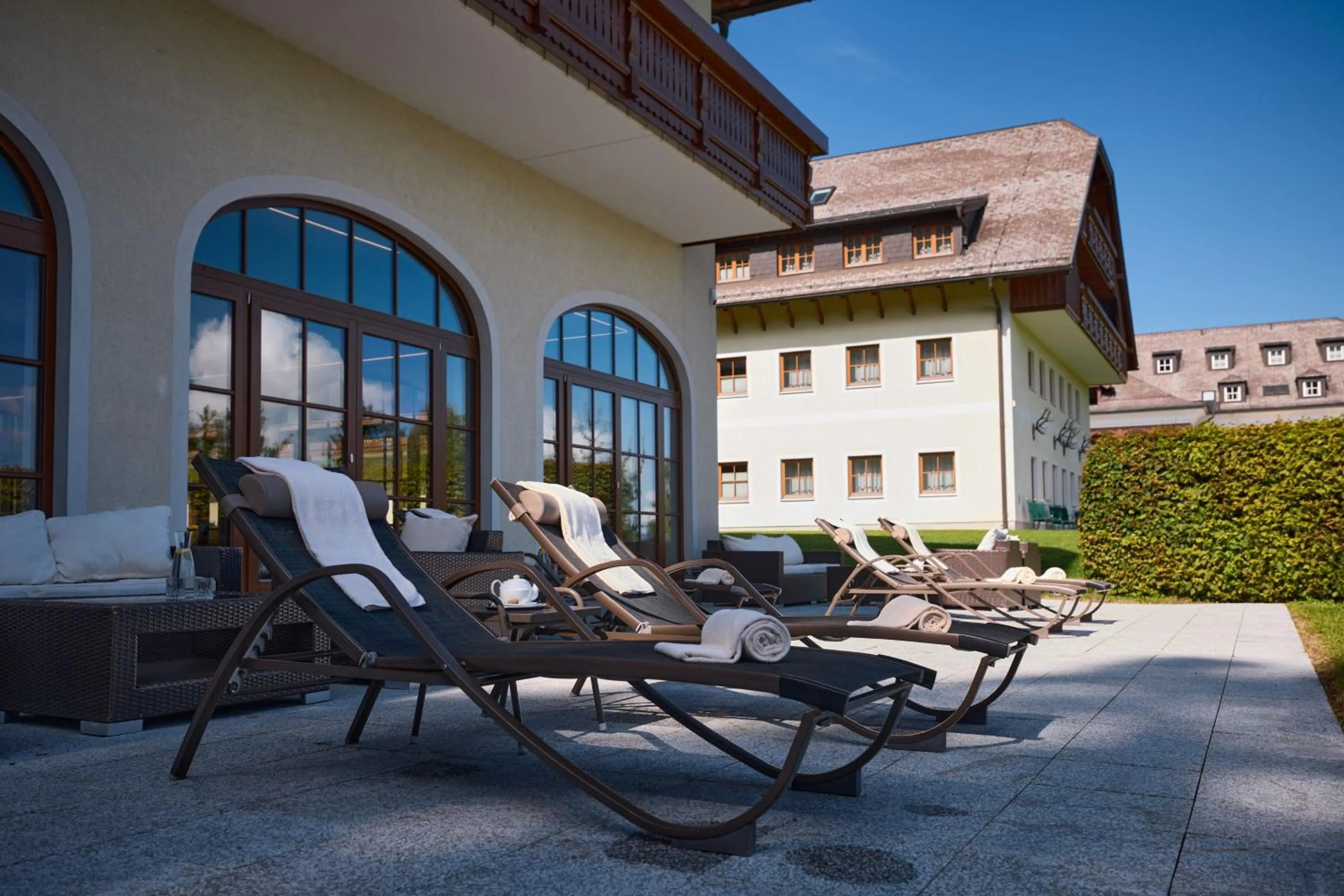Spa and wellness centre/facilities in Arabella Jagdhof Resort am Fuschlsee, a Tribute Portfolio Hotel