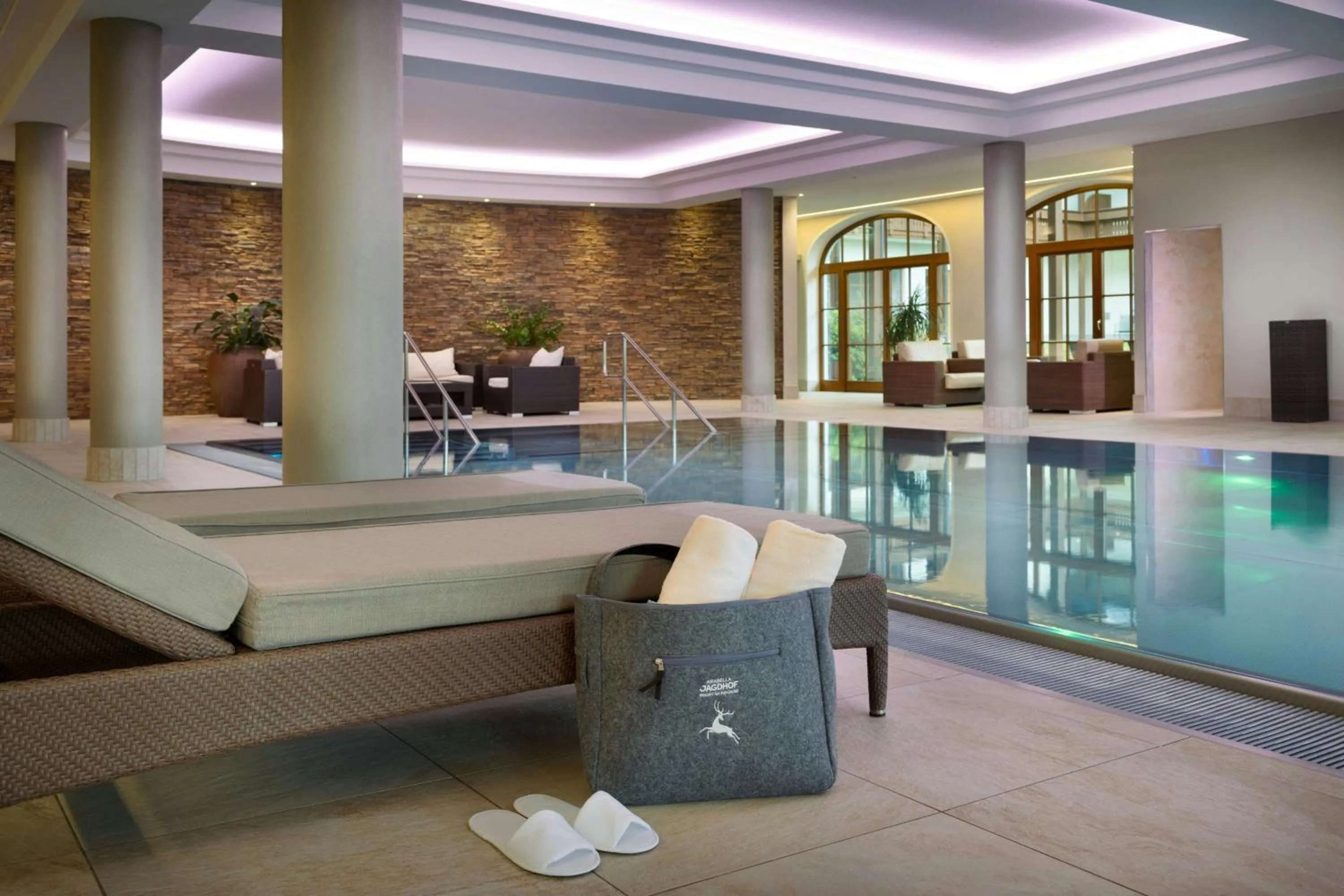 Swimming pool in Arabella Jagdhof Resort am Fuschlsee, a Tribute Portfolio Hotel