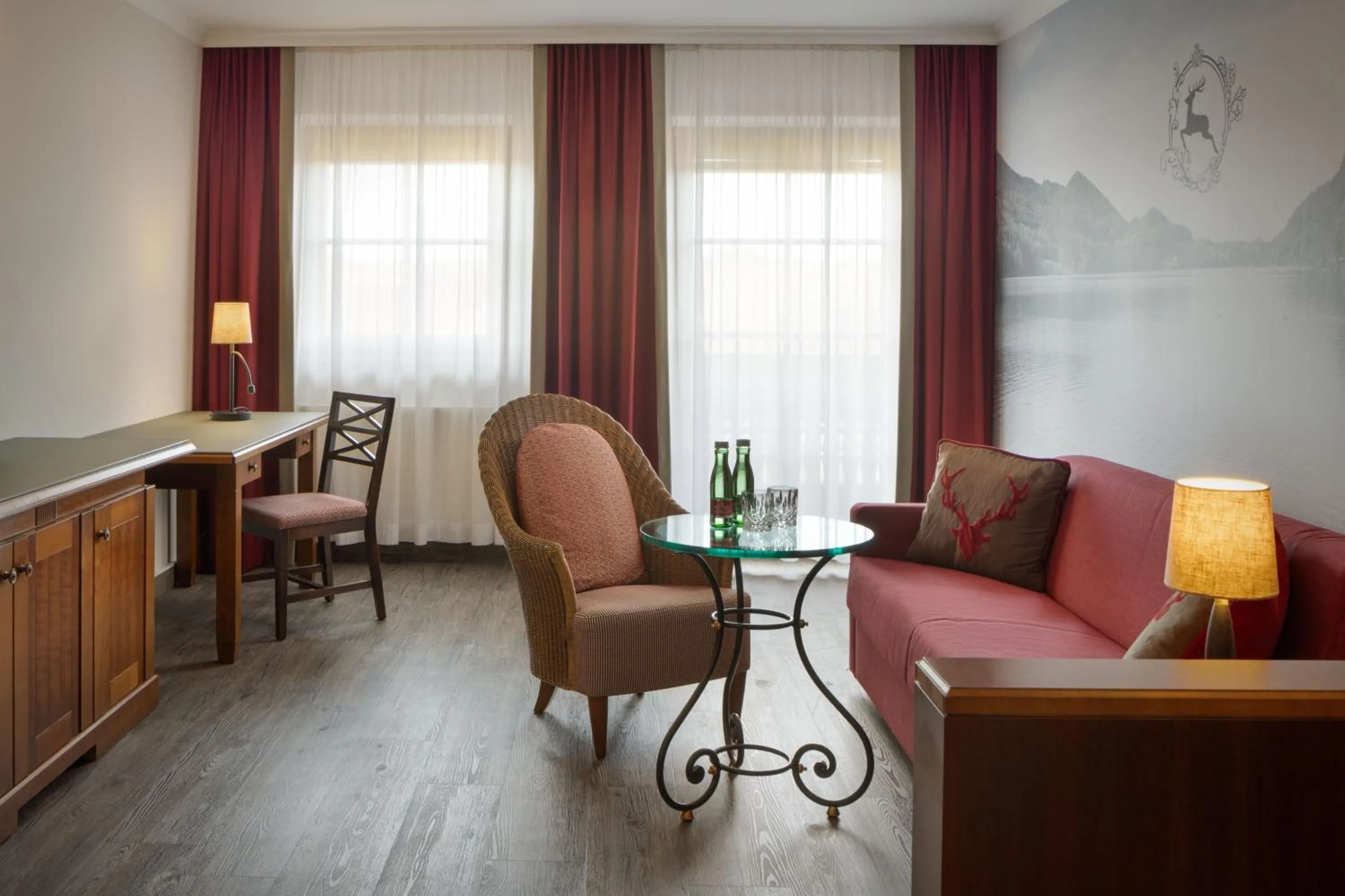 Living room in Arabella Jagdhof Resort am Fuschlsee, a Tribute Portfolio Hotel