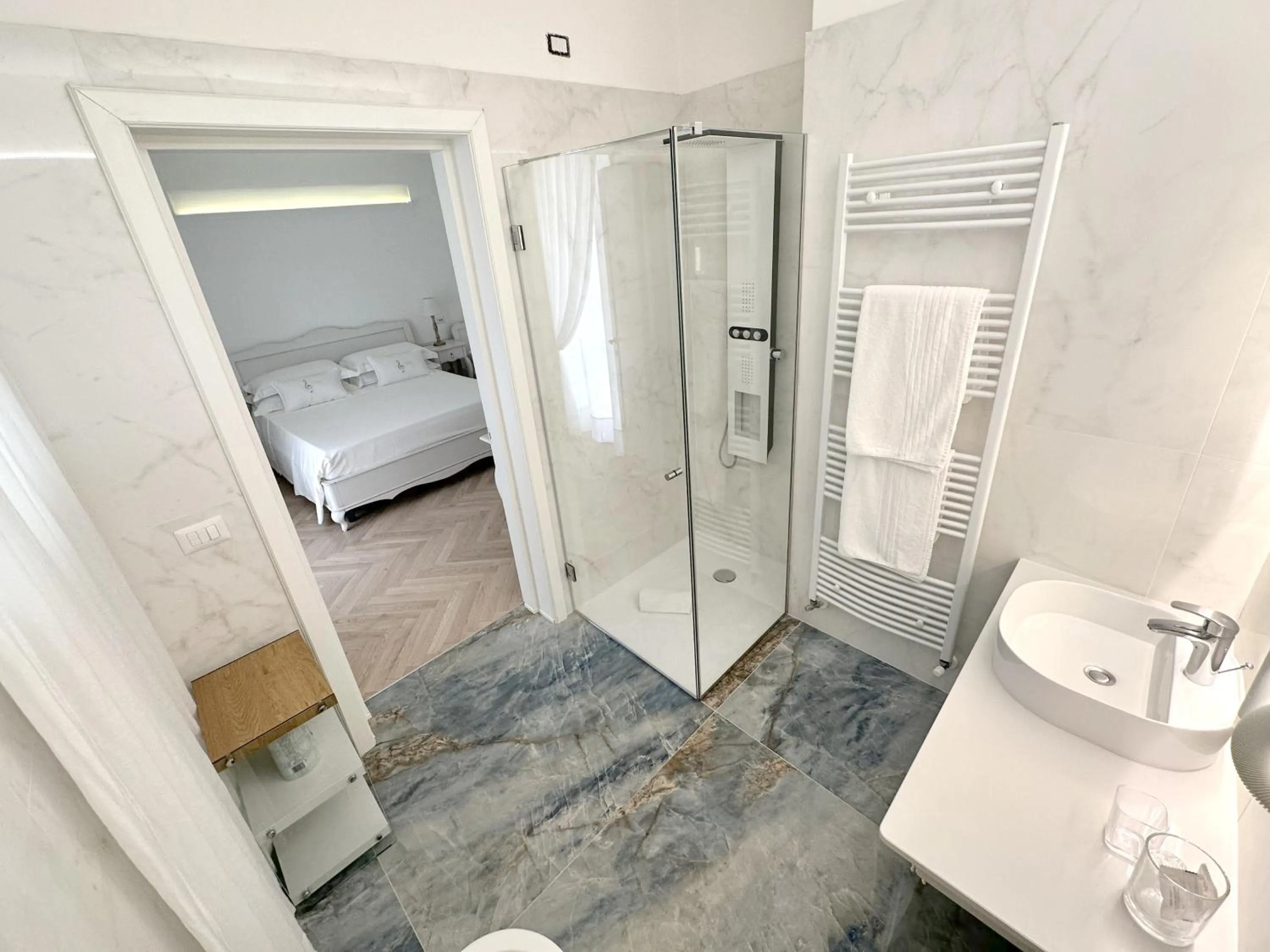 Bathroom, Bed in Adagio Salentino