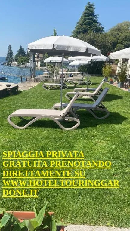 Beach in Bike Hotel Touring Gardone Riviera & Wellness