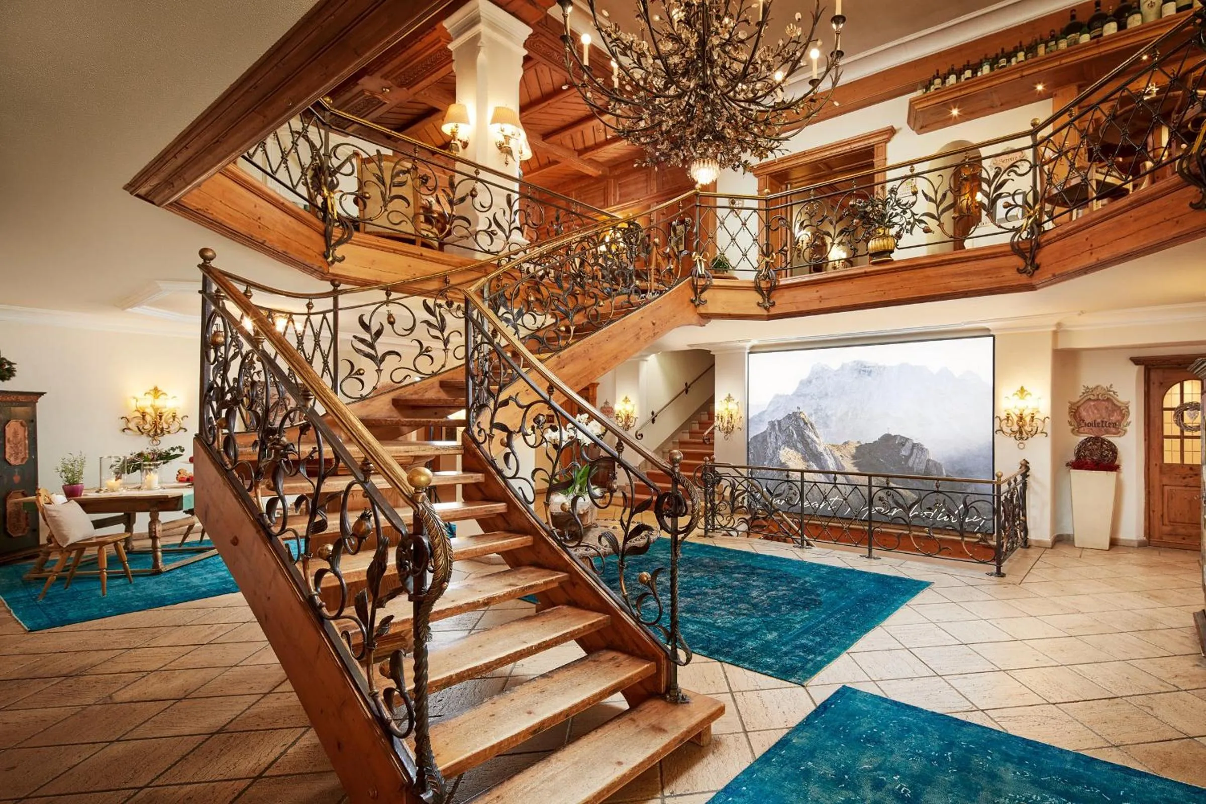 Lobby or reception in Hotel Singer – Relais & Châteaux