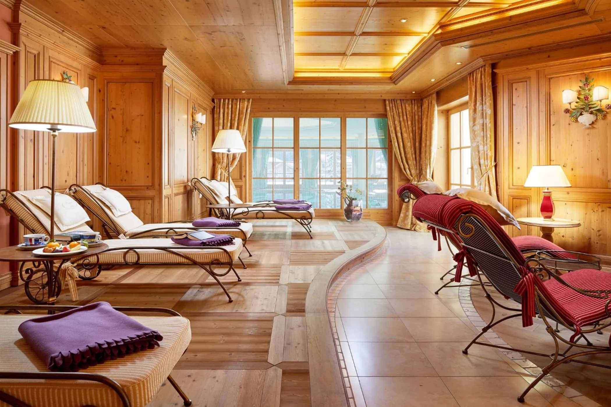 Spa and wellness centre/facilities in Hotel Singer – Relais & Châteaux