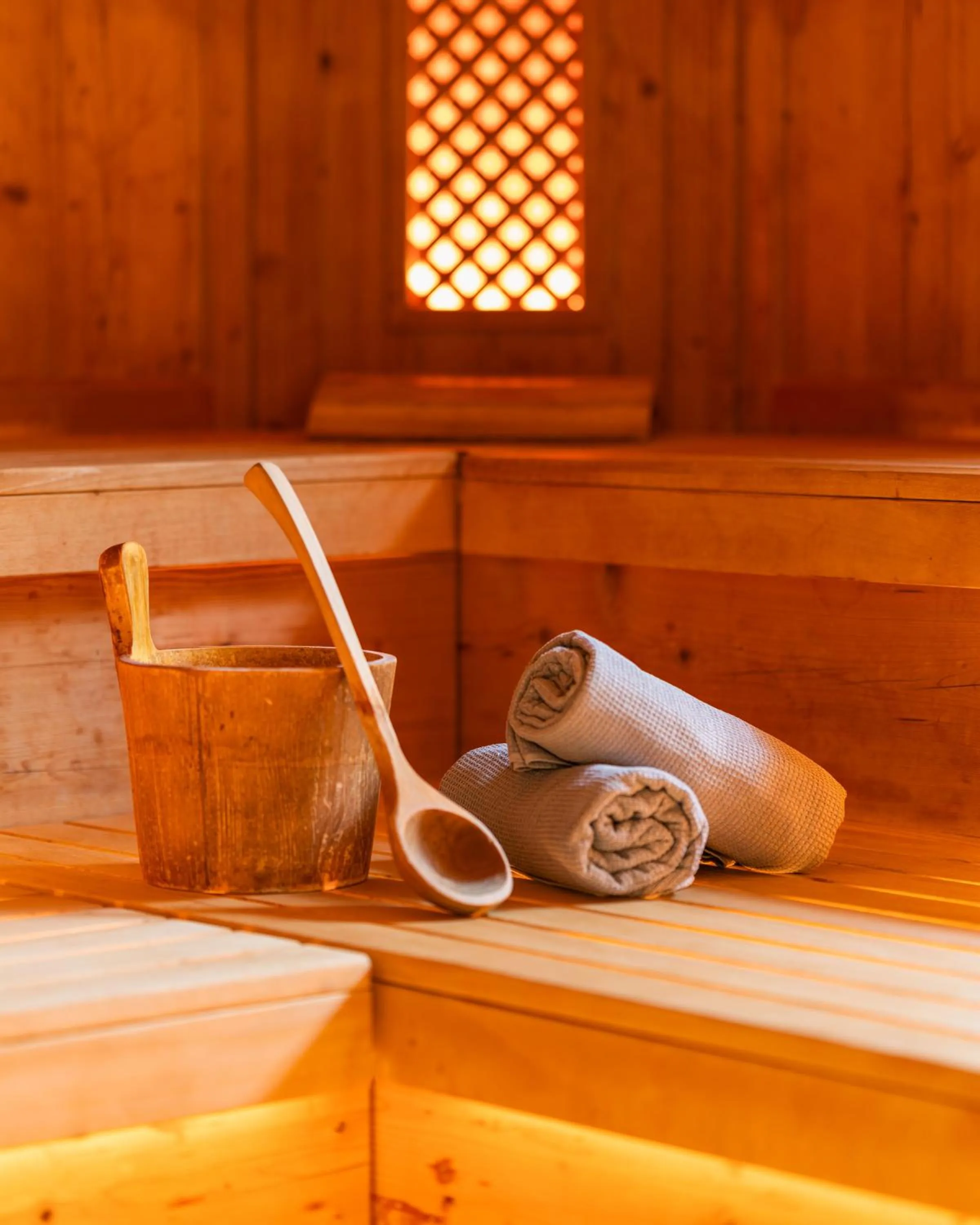 Sauna in Hotel Singer – Relais & Châteaux