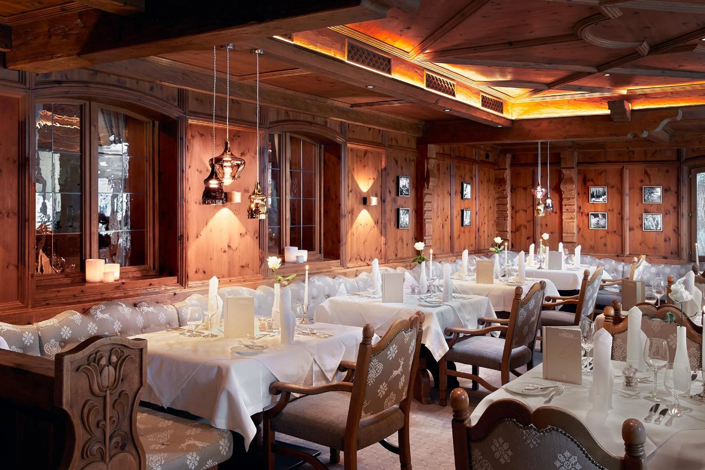Restaurant/places to eat in Hotel Singer – Relais & Châteaux