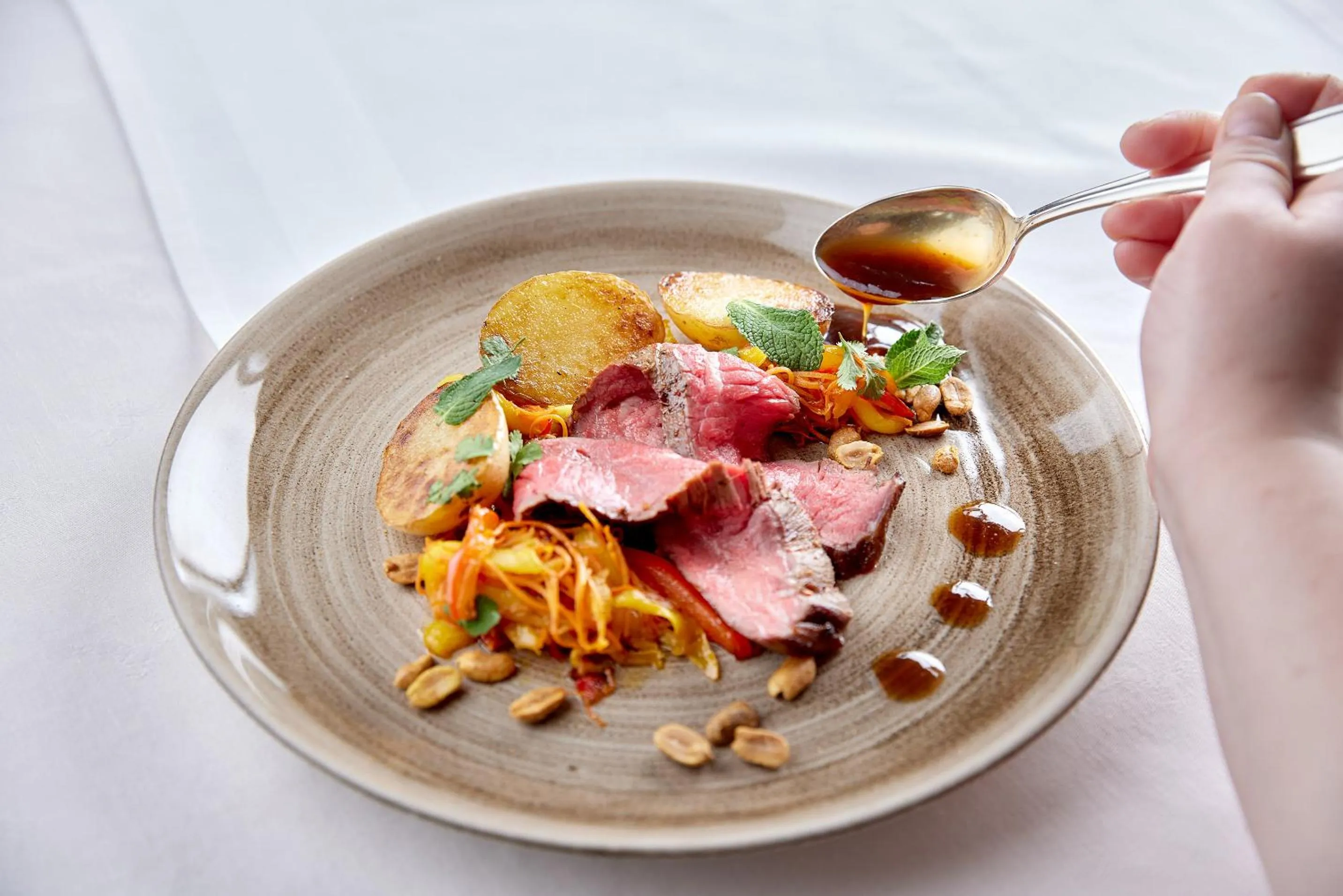 Food close-up in Hotel Singer – Relais & Châteaux