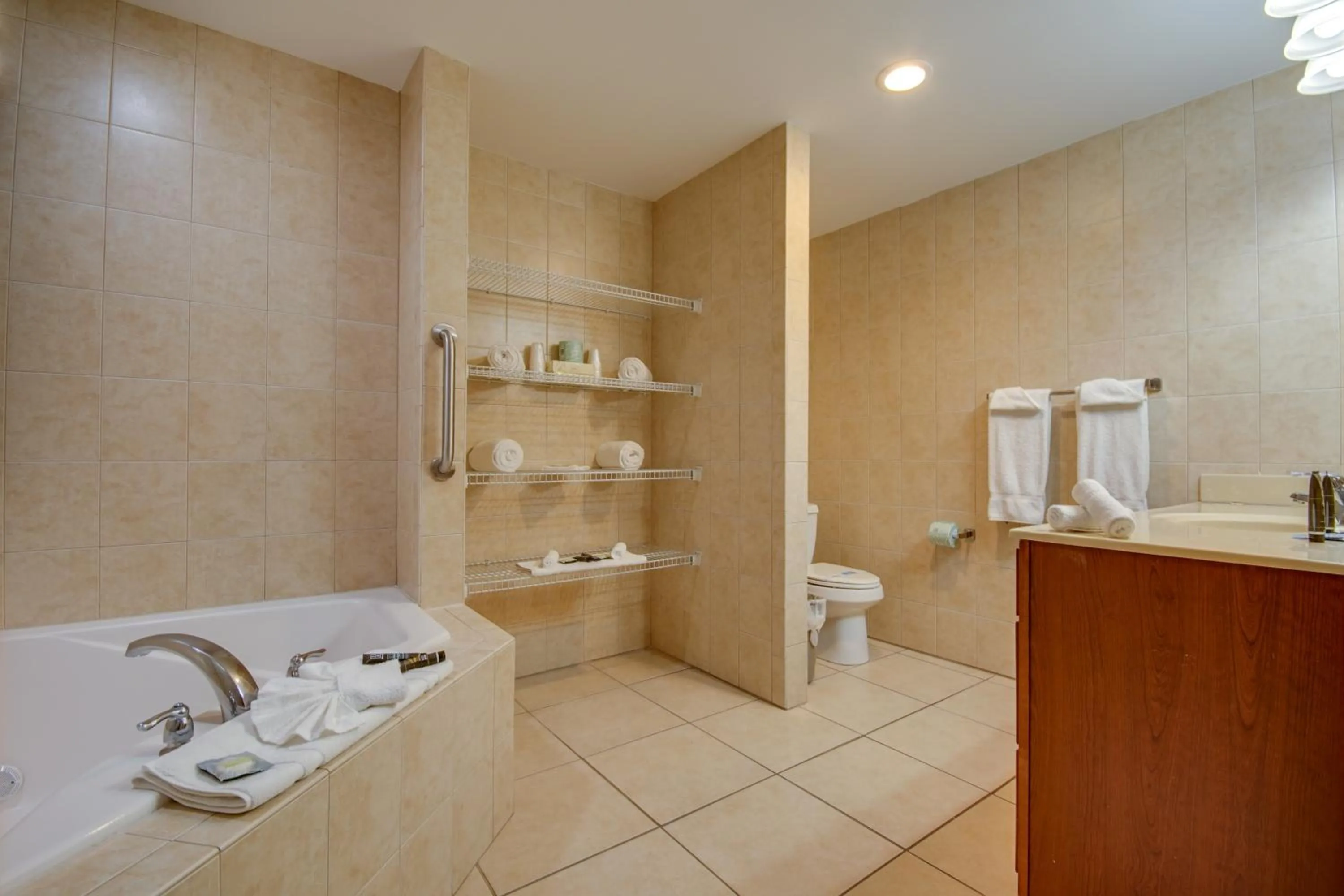 Shower in Americana Condos 10th street