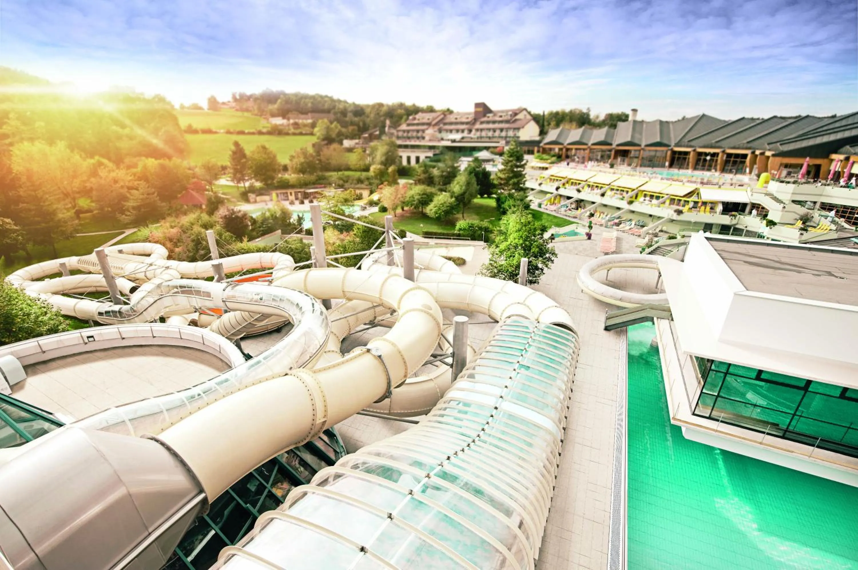 Bird's eye view in Das Sonnreich - Thermenhotel Loipersdorf