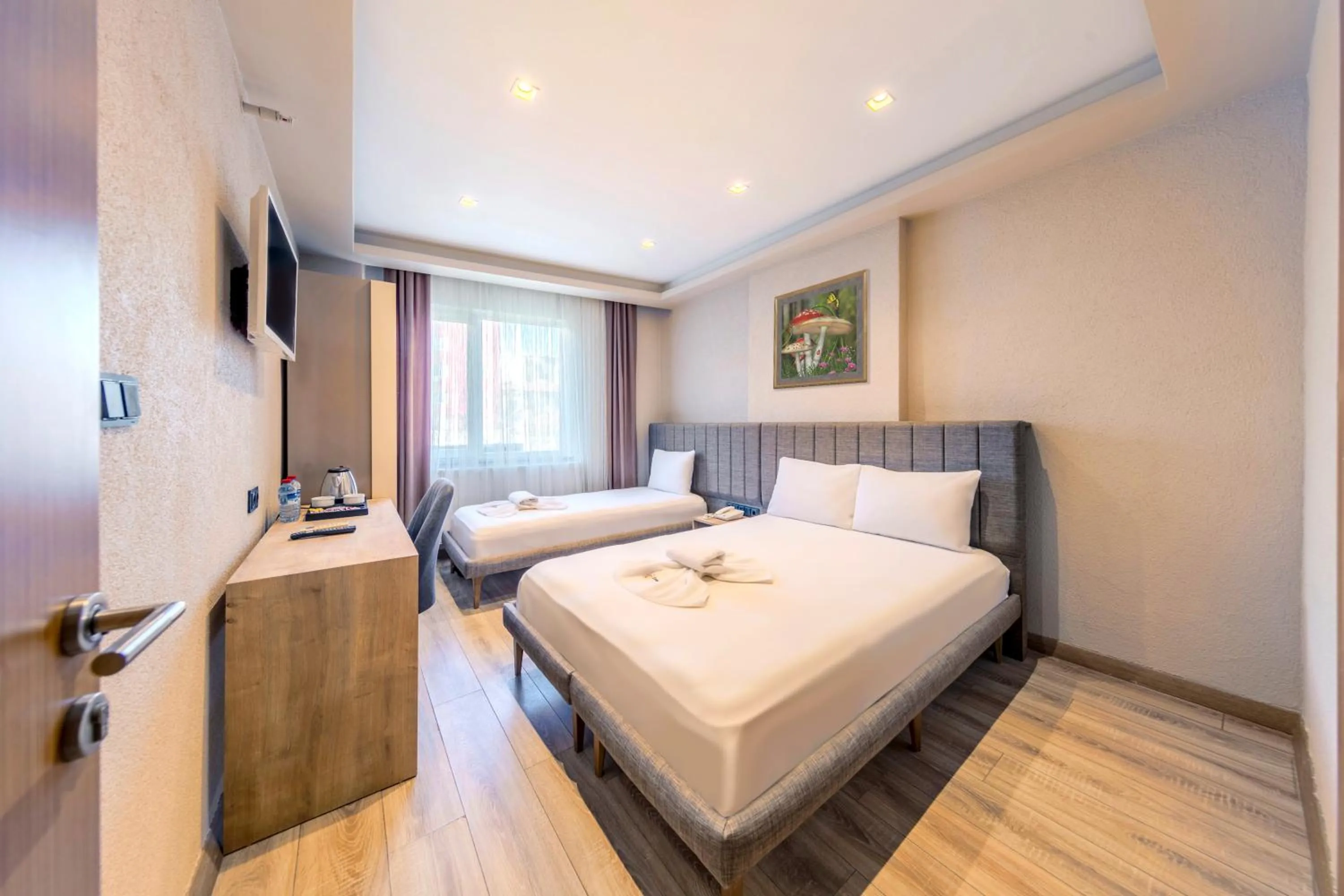 Photo of the whole room, Bed in EViM HOTEL ÇORLU