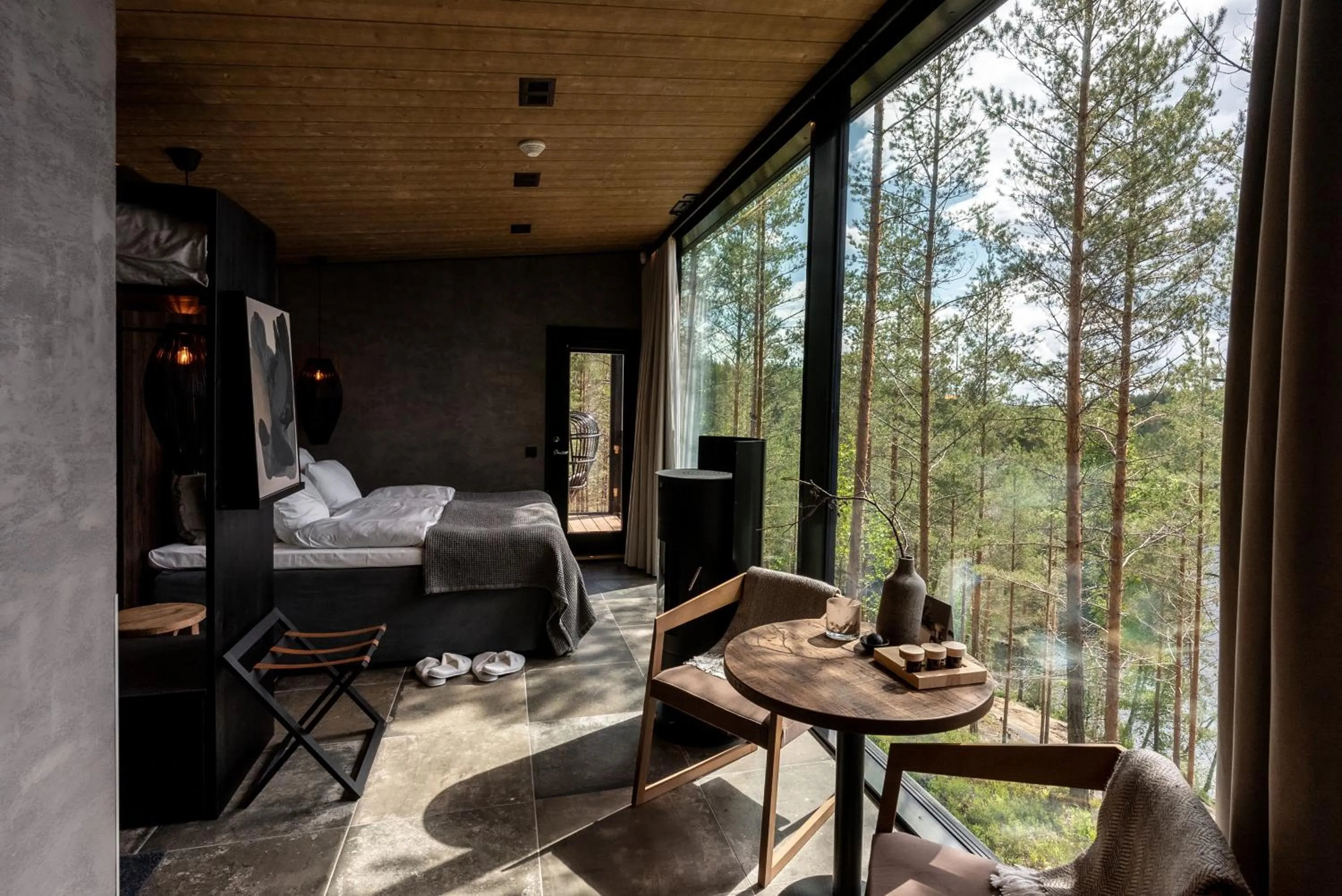 Seating area in Kuru Resort