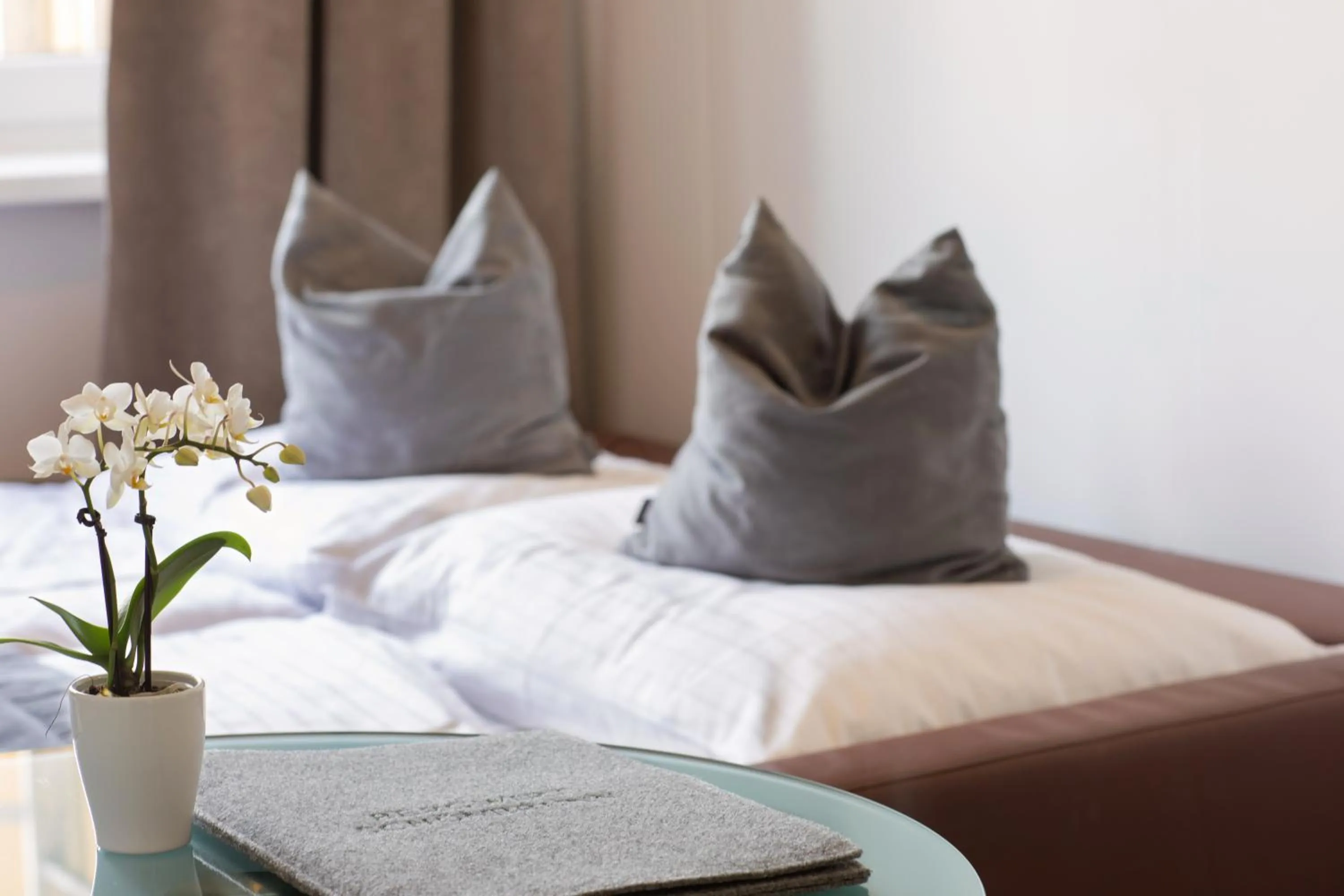 Photo of the whole room, Bed in Hotel Bergwirt Schönbrunn