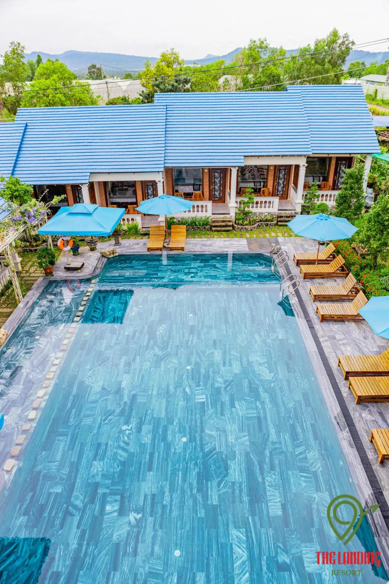 Swimming pool in The Landing Resort