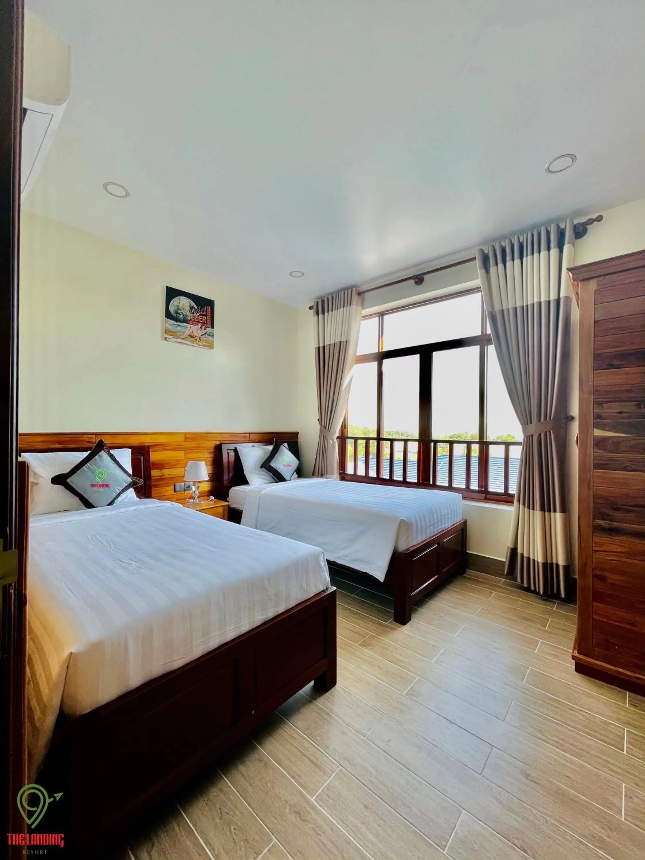 Bed in The Landing Resort