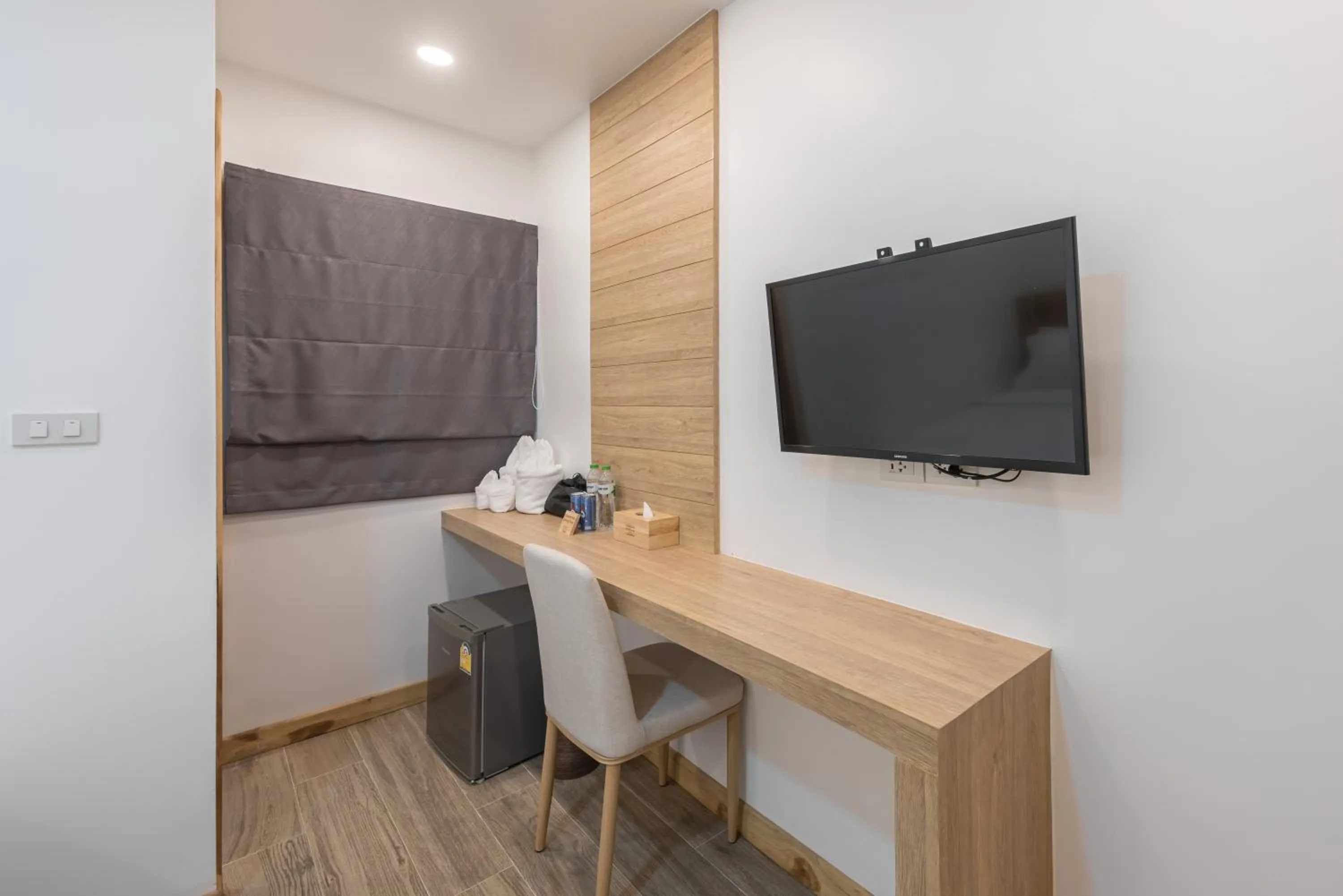 Living room in Chiangkhan River Walk Hotel