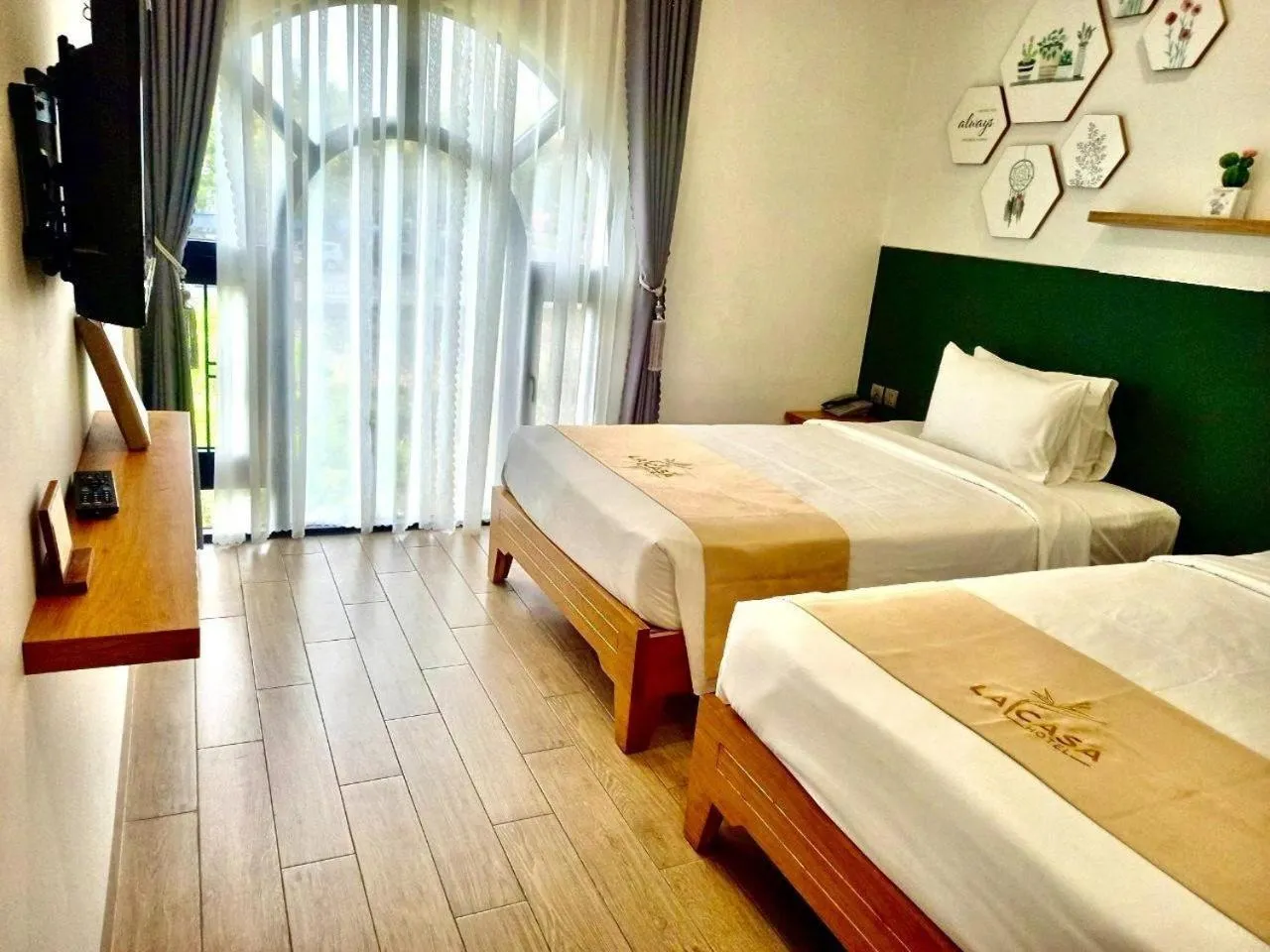 Bed in La Casa Tuy Hòa