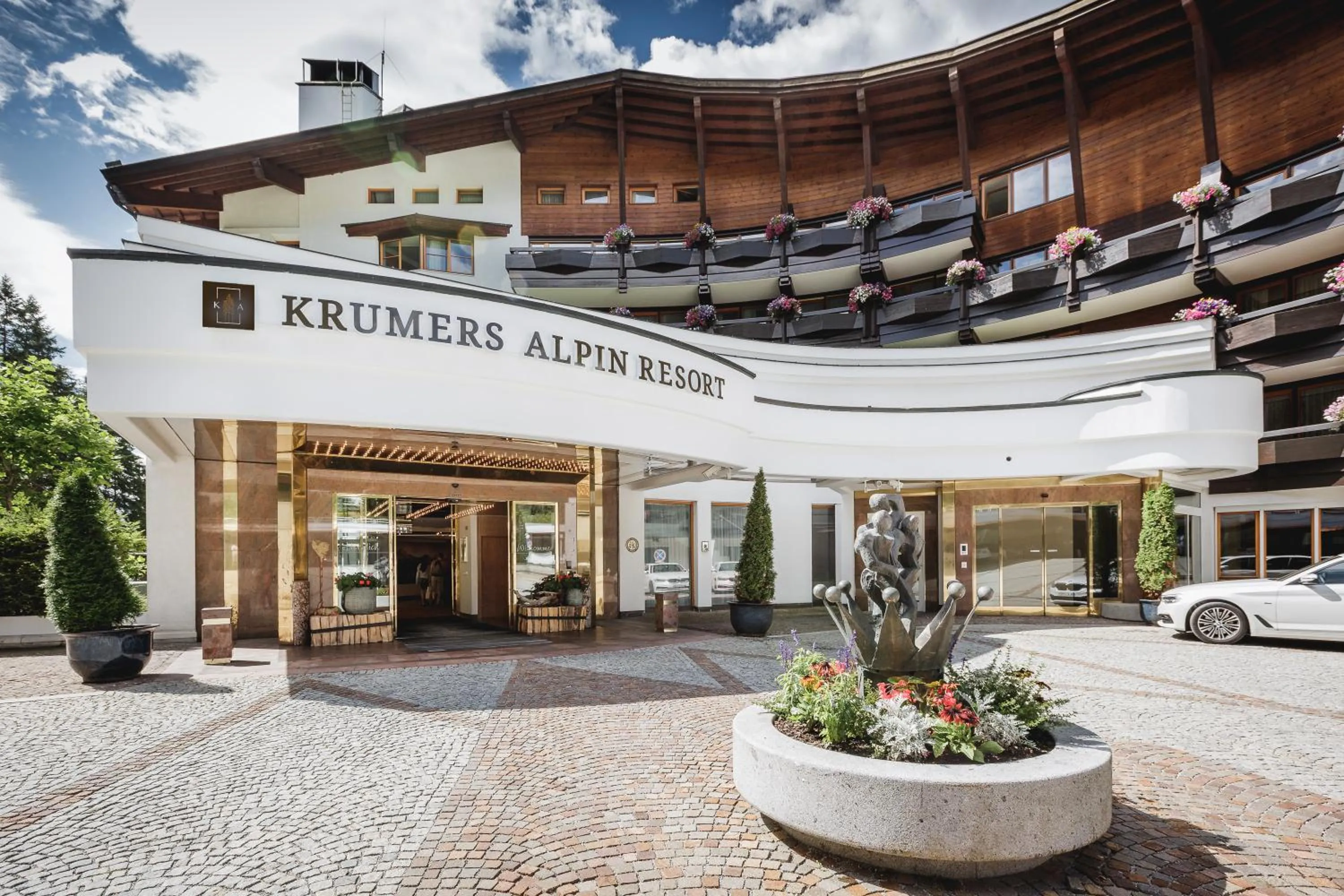 Facade/entrance in Krumers Alpin – Your Mountain Oasis