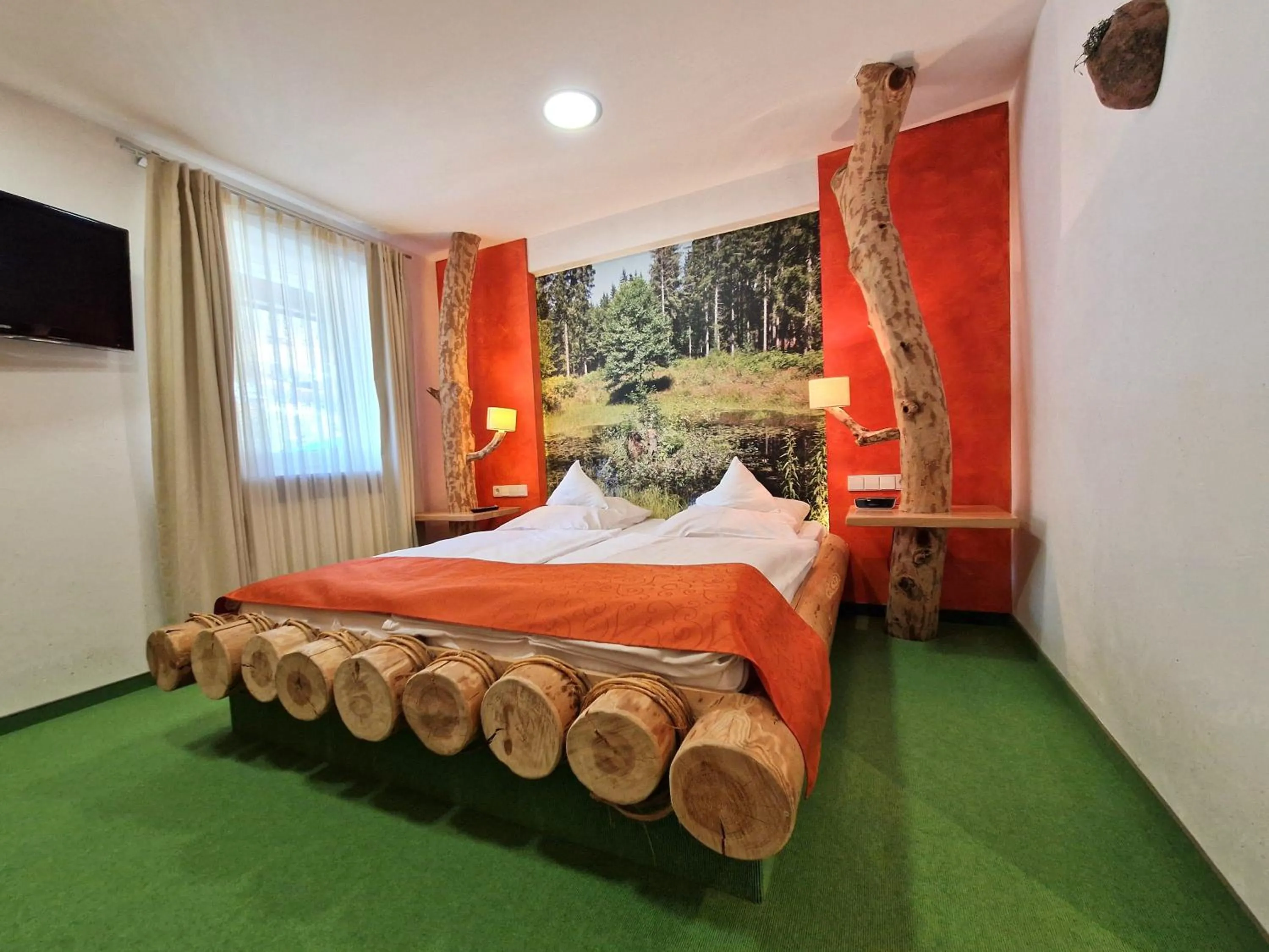 Bed in Wellnesshotel Tanne