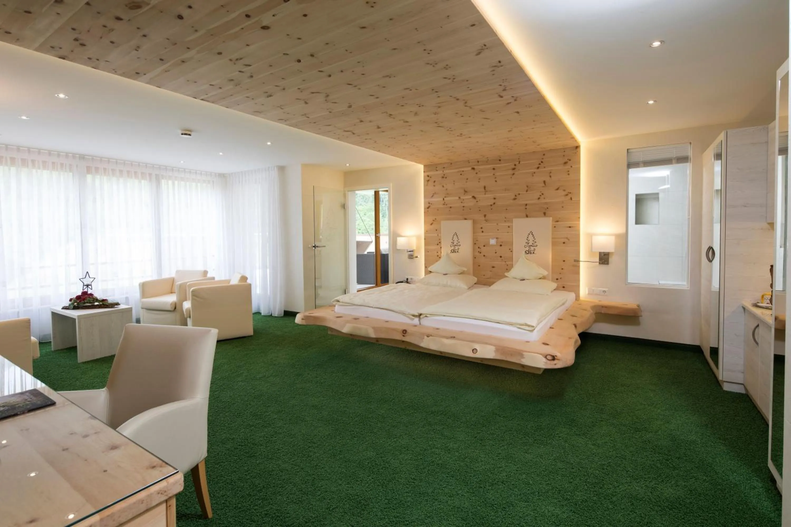 Bed in Wellnesshotel Tanne