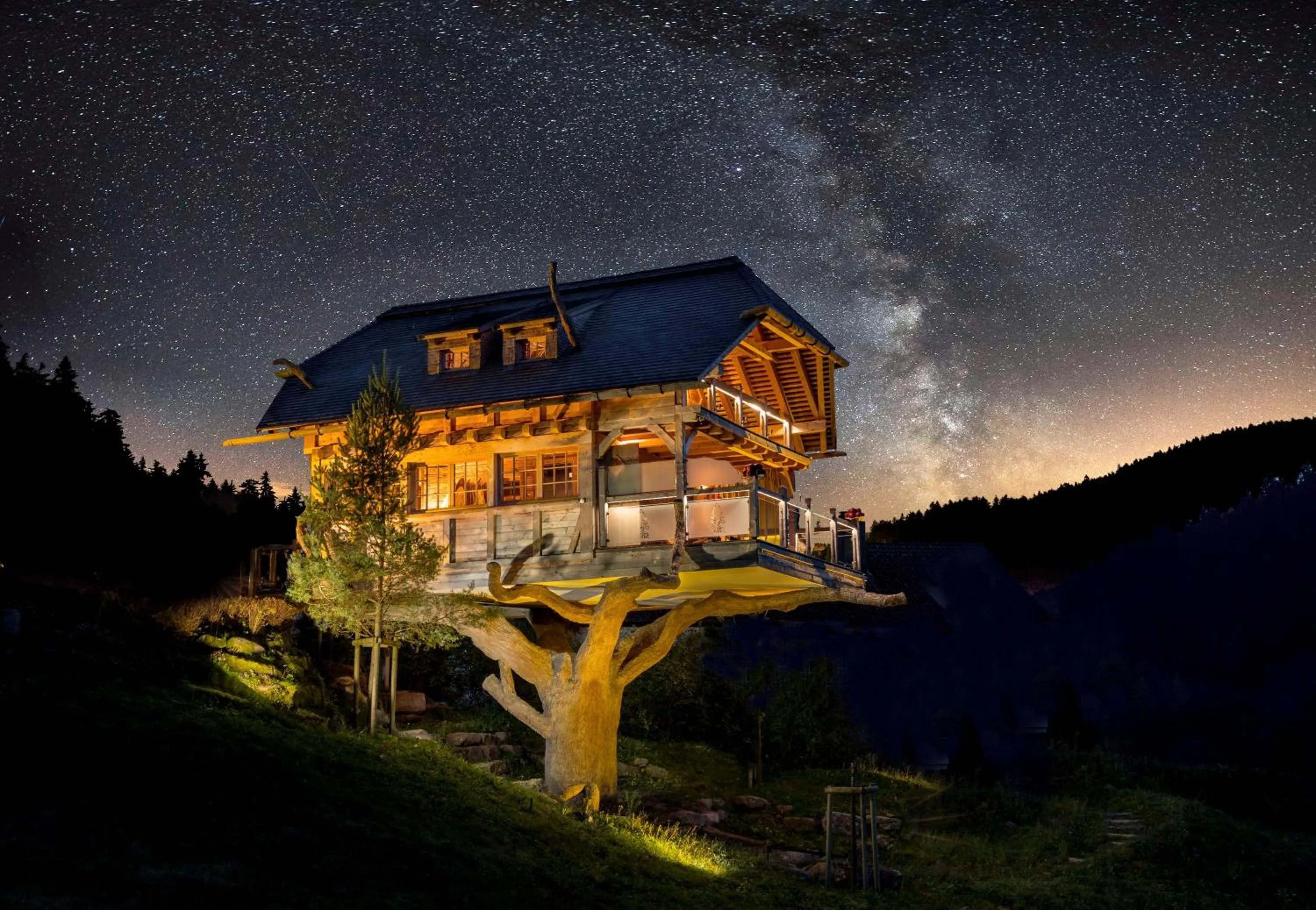 Sauna in Wellnesshotel Tanne