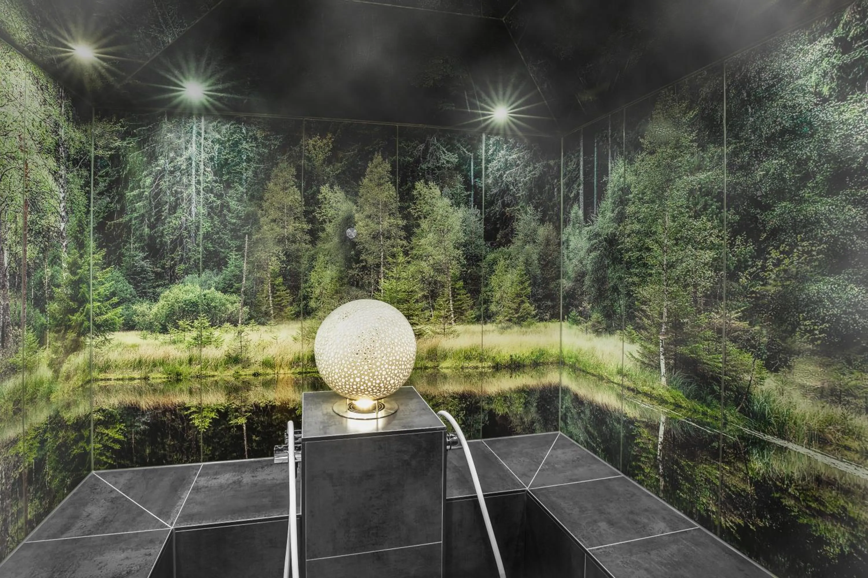 Steam room in Wellnesshotel Tanne