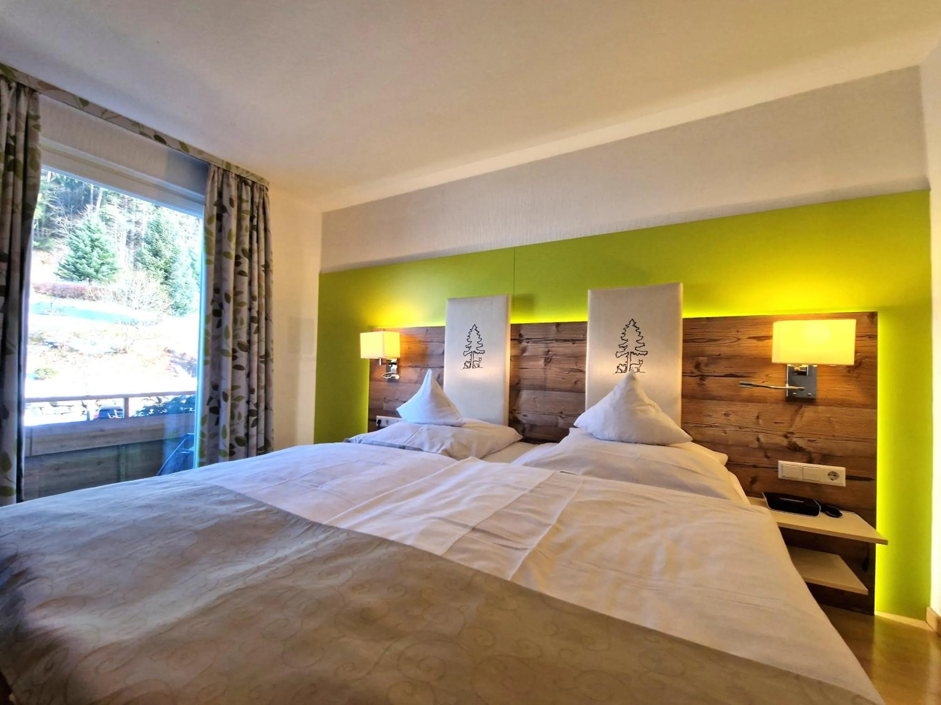 Bed in Wellnesshotel Tanne