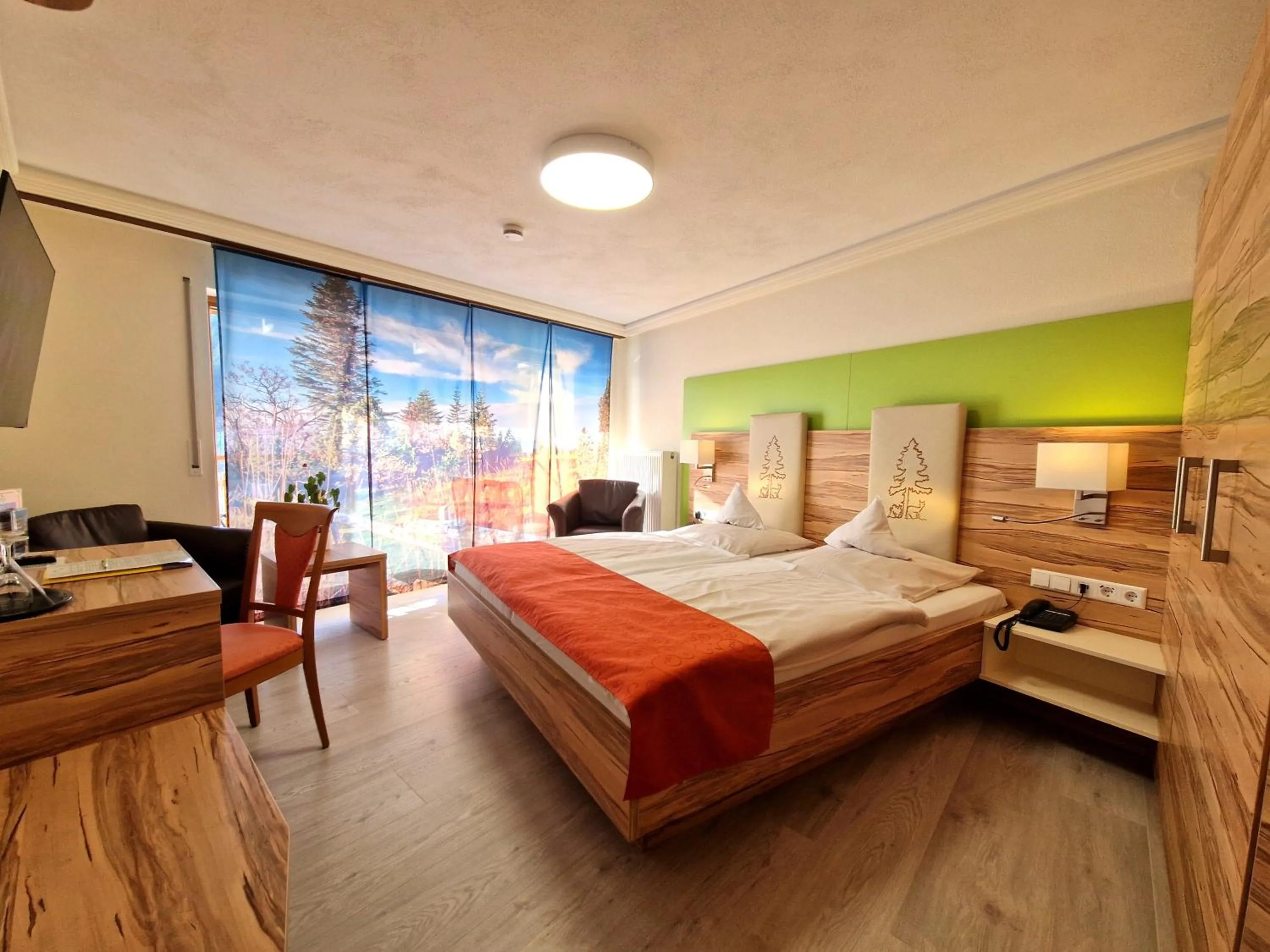 Bed in Wellnesshotel Tanne