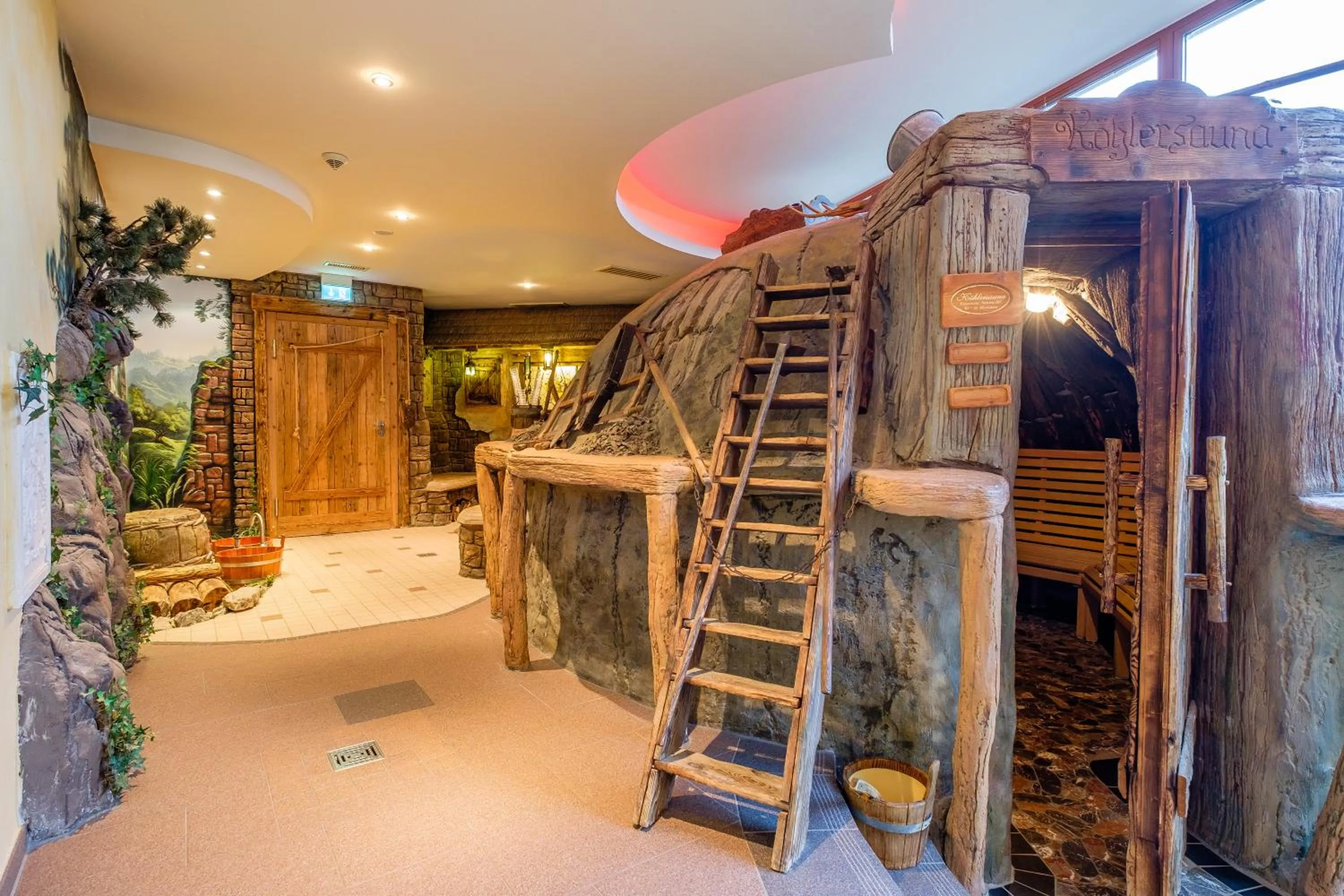 Sauna in Wellnesshotel Tanne