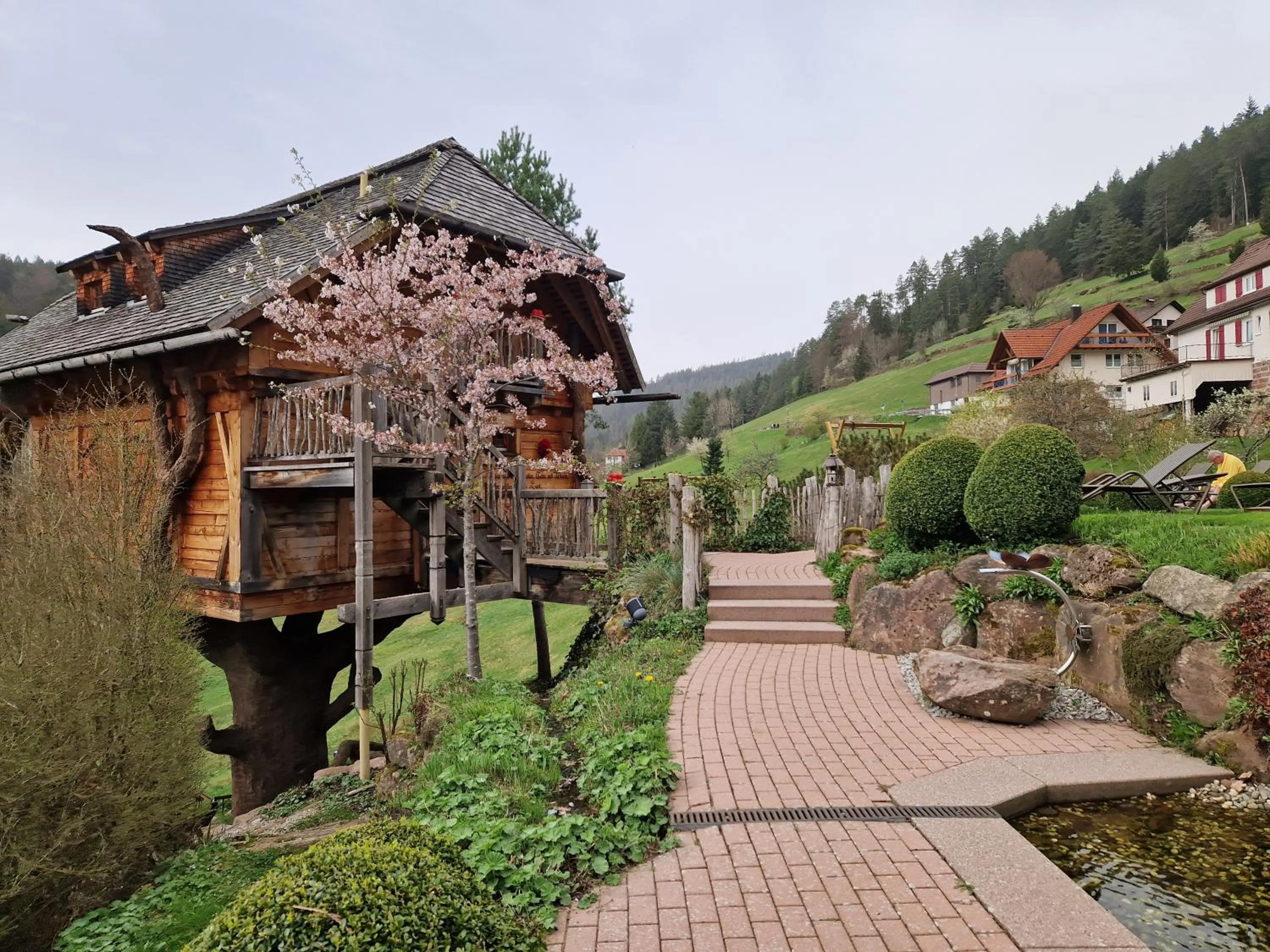 Property building in Wellnesshotel Tanne