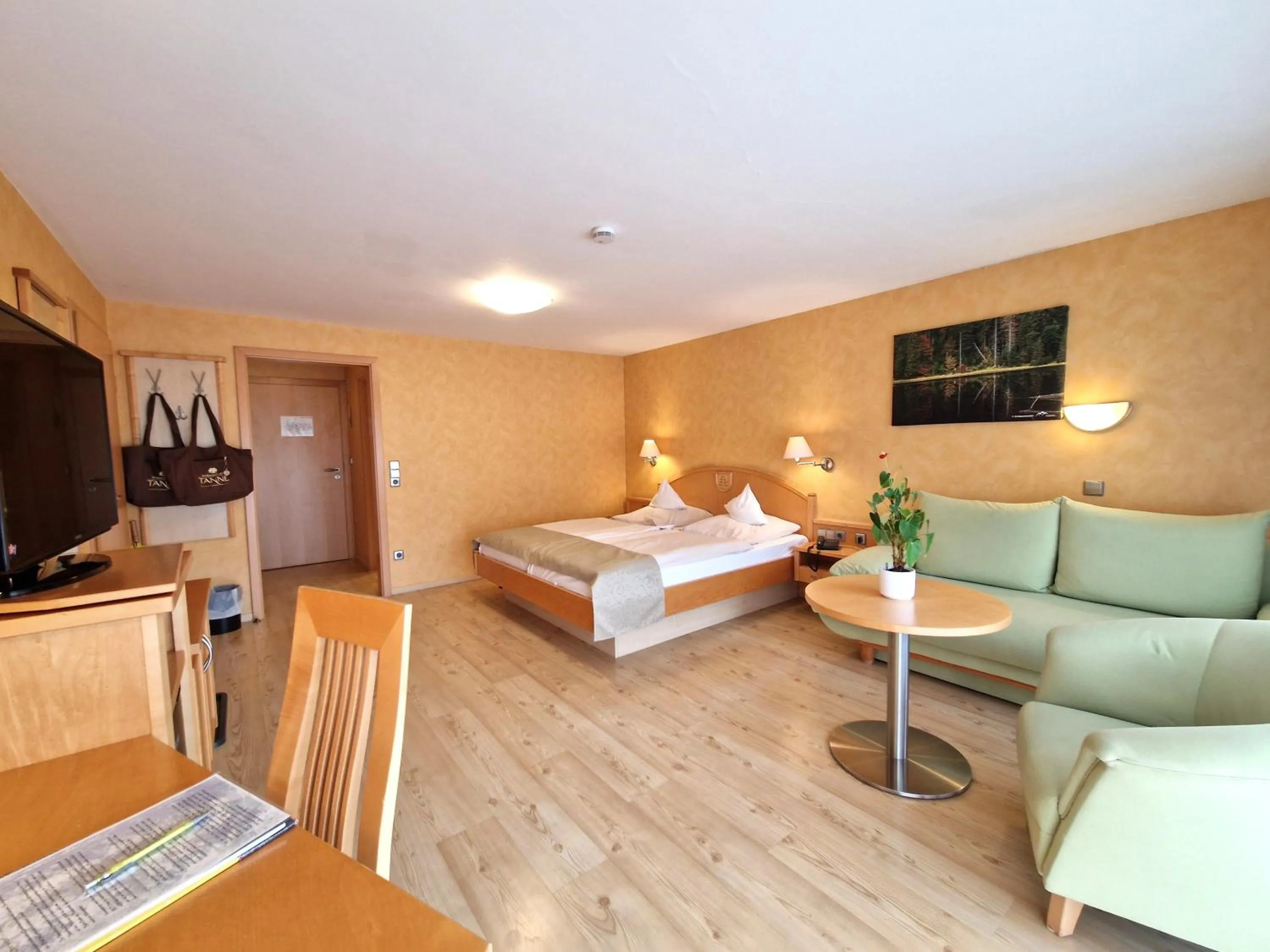 Bed in Wellnesshotel Tanne