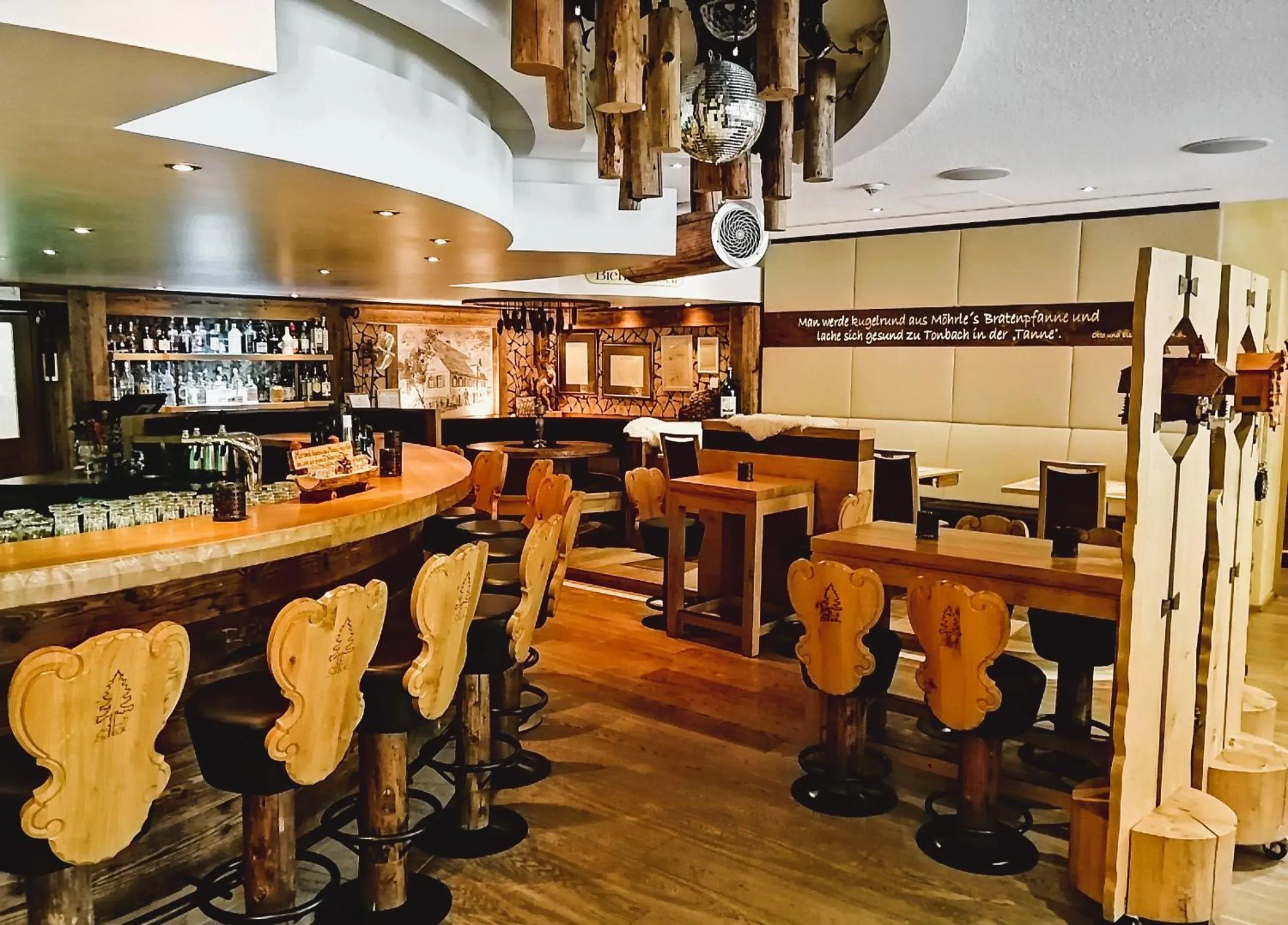 Lounge or bar in Wellnesshotel Tanne