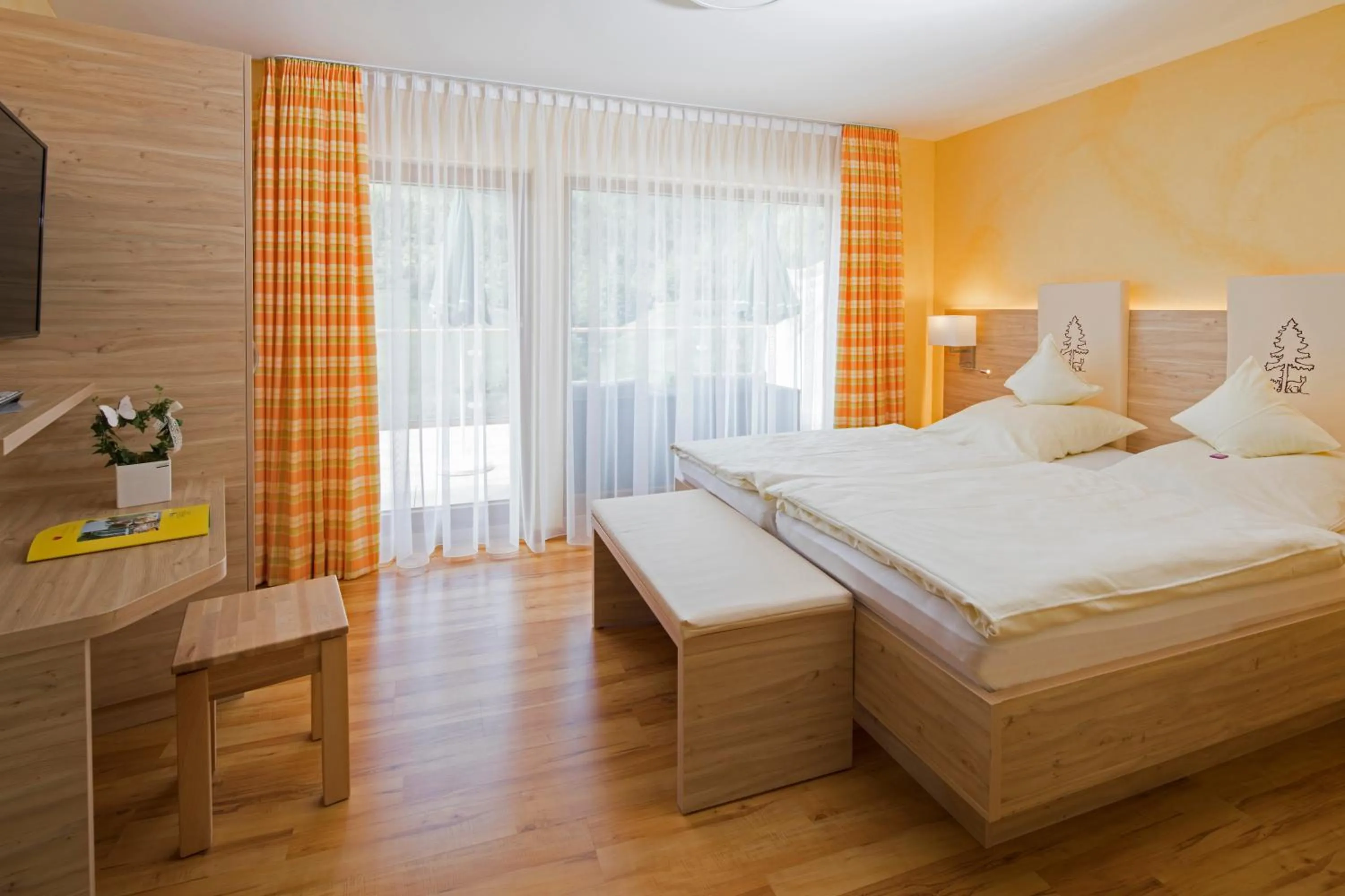 Bed in Wellnesshotel Tanne