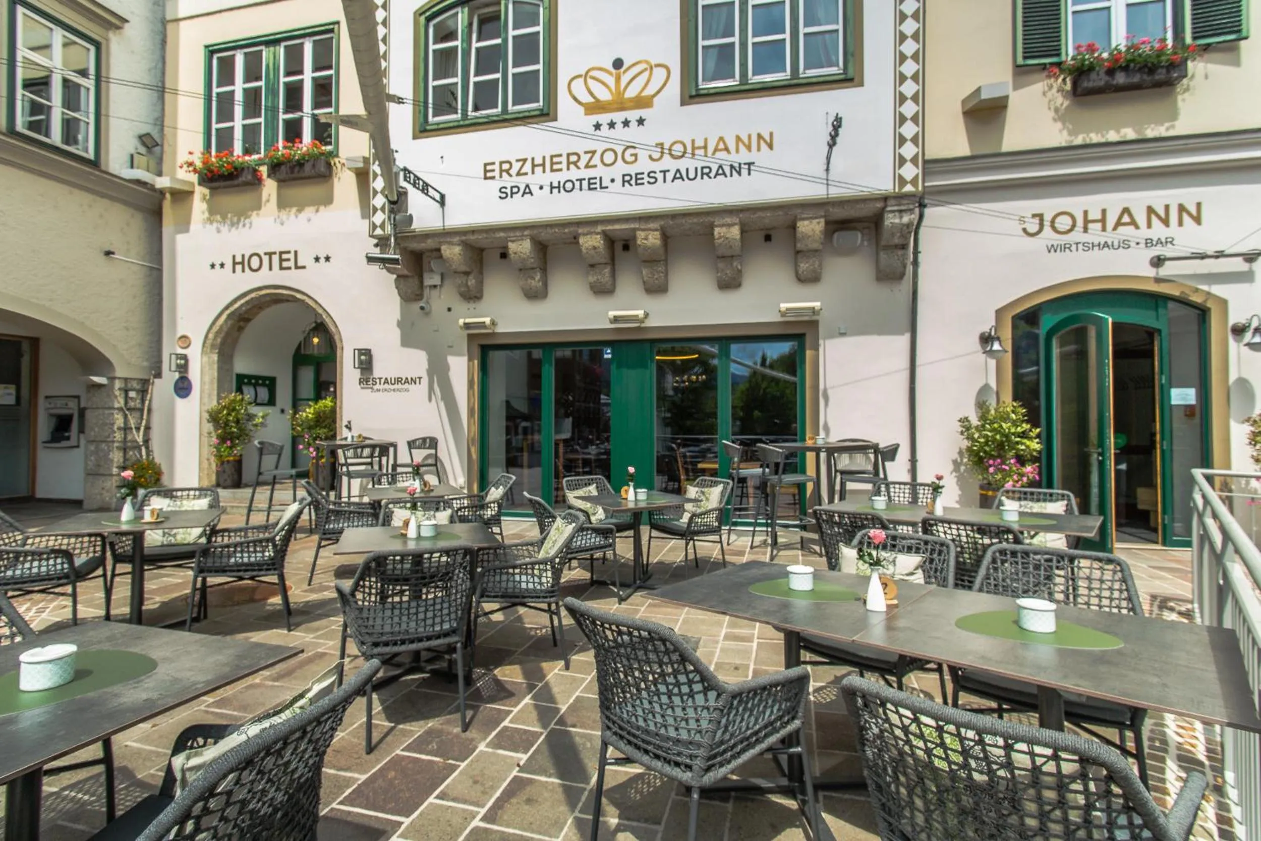 Restaurant/places to eat in SPA Hotel Erzherzog Johann