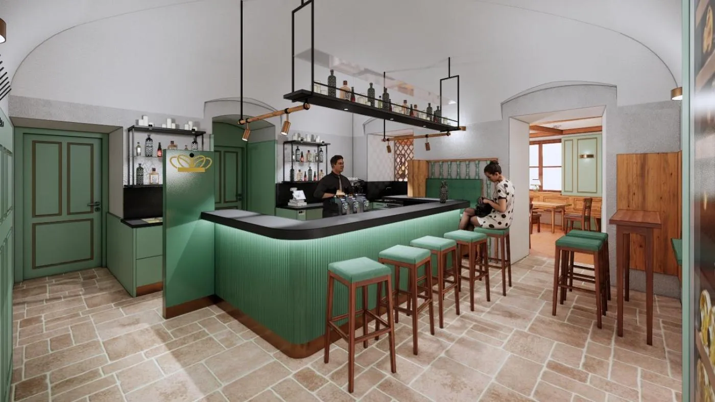 Lounge or bar in SPA Hotel Erzherzog Johann