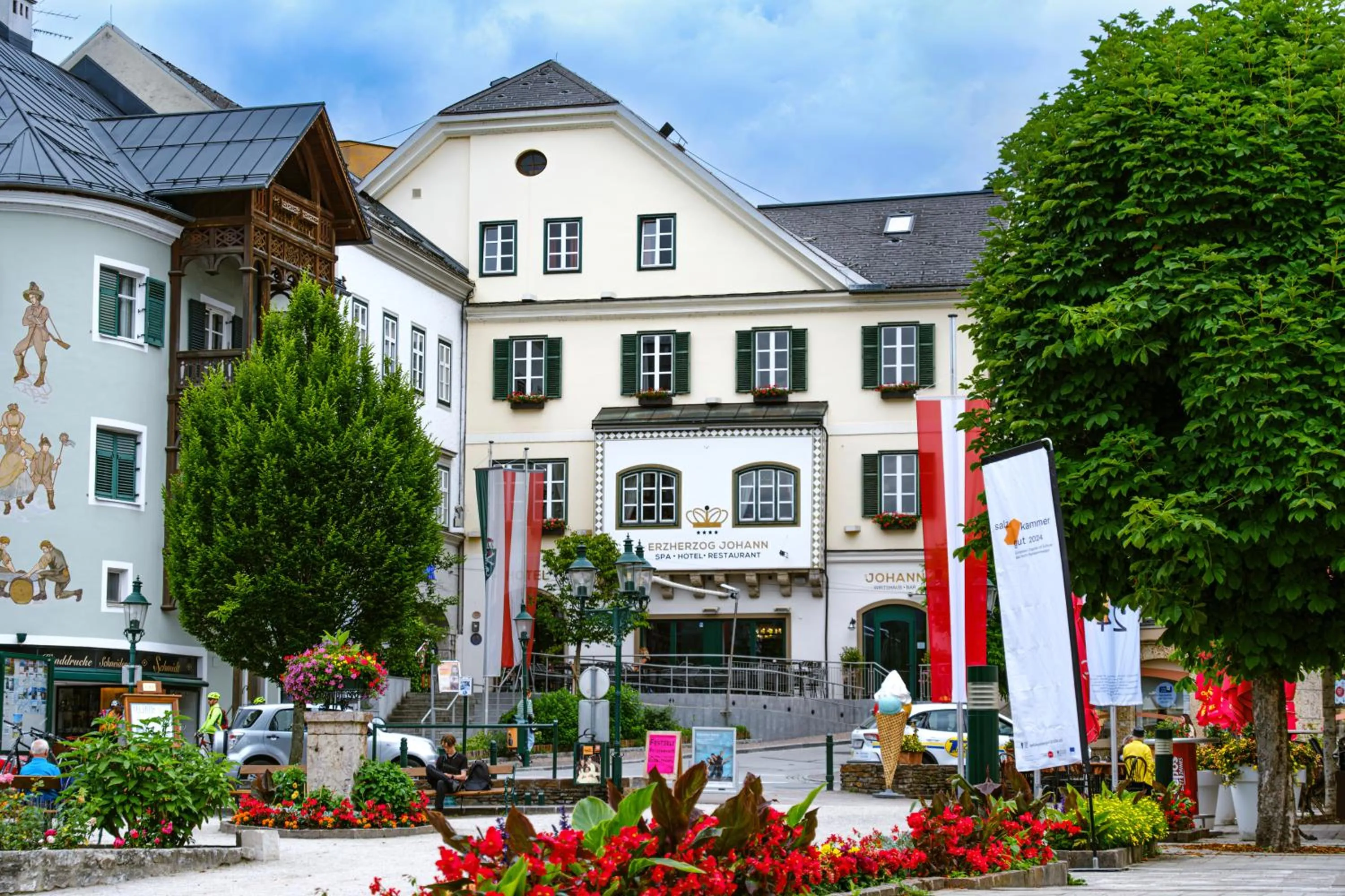 Property building in SPA Hotel Erzherzog Johann