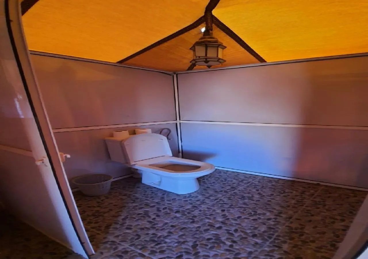 Toilet in Desert Romantic Camp