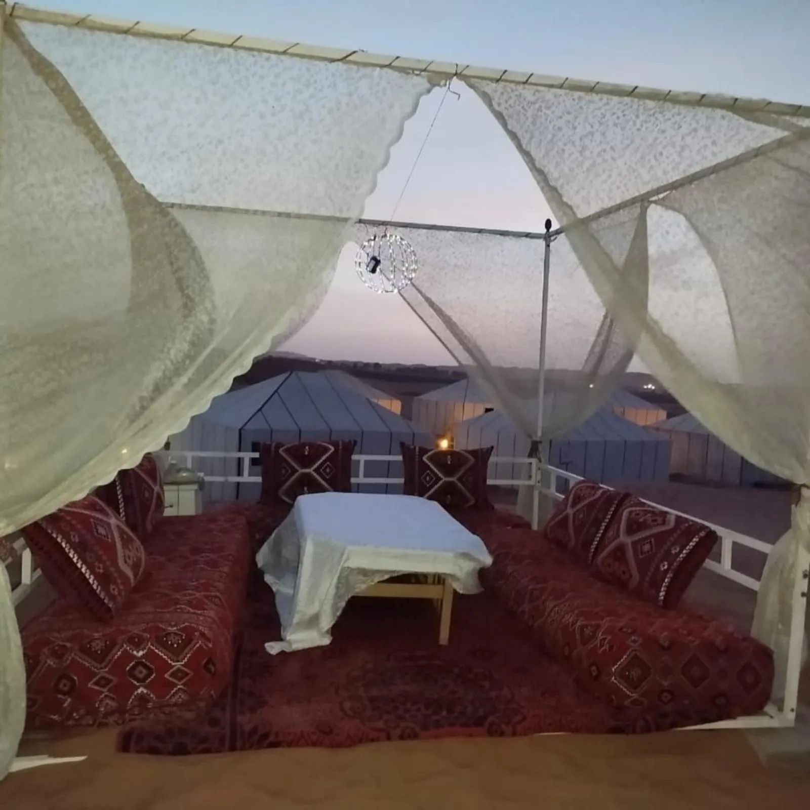 Natural landscape in Desert Romantic Camp