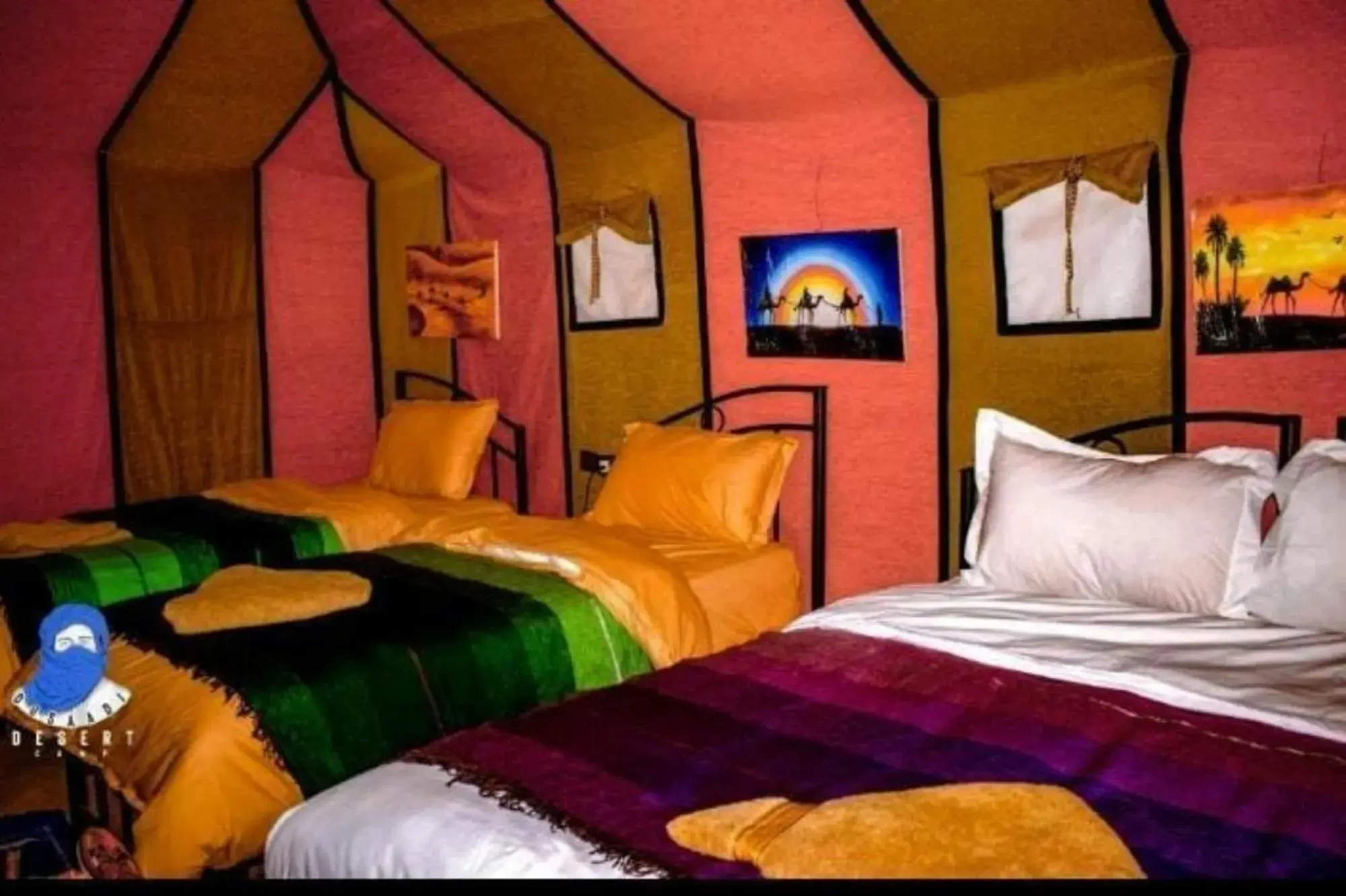 Comfort Triple Room in Desert Romantic Camp Comfort Triple Room in Desert Romantic Camp
