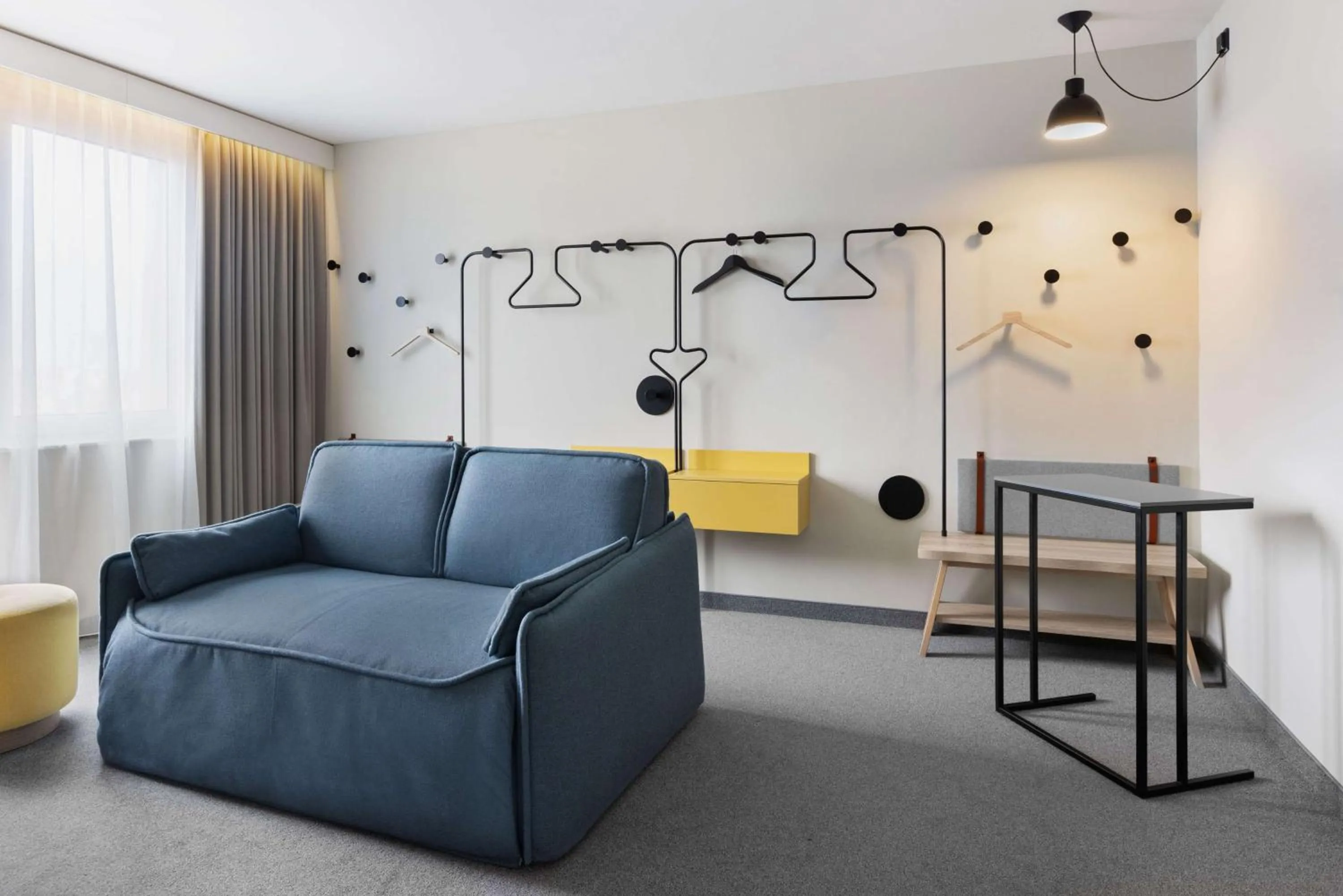 Living room in Spark by Hilton Vienna Messe Prater