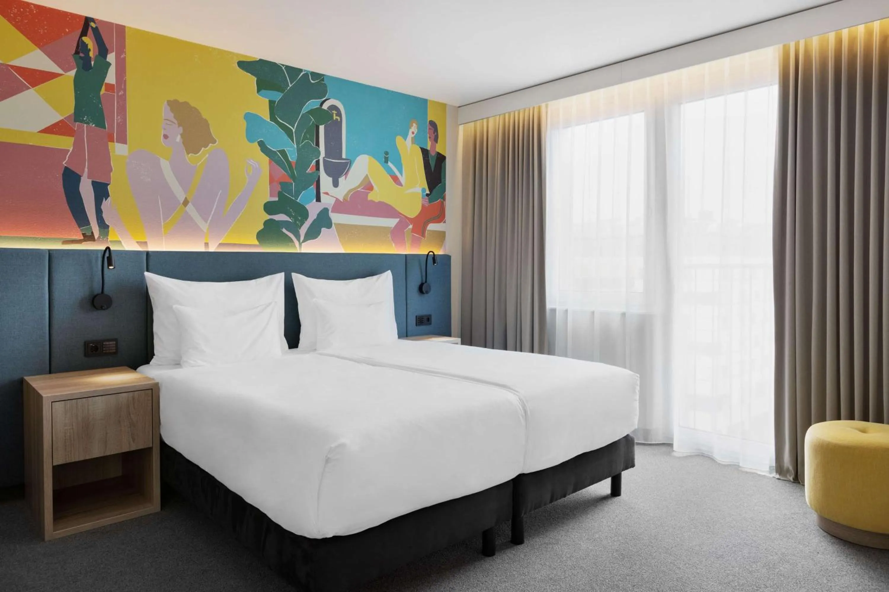 Bed in Spark by Hilton Vienna Messe Prater