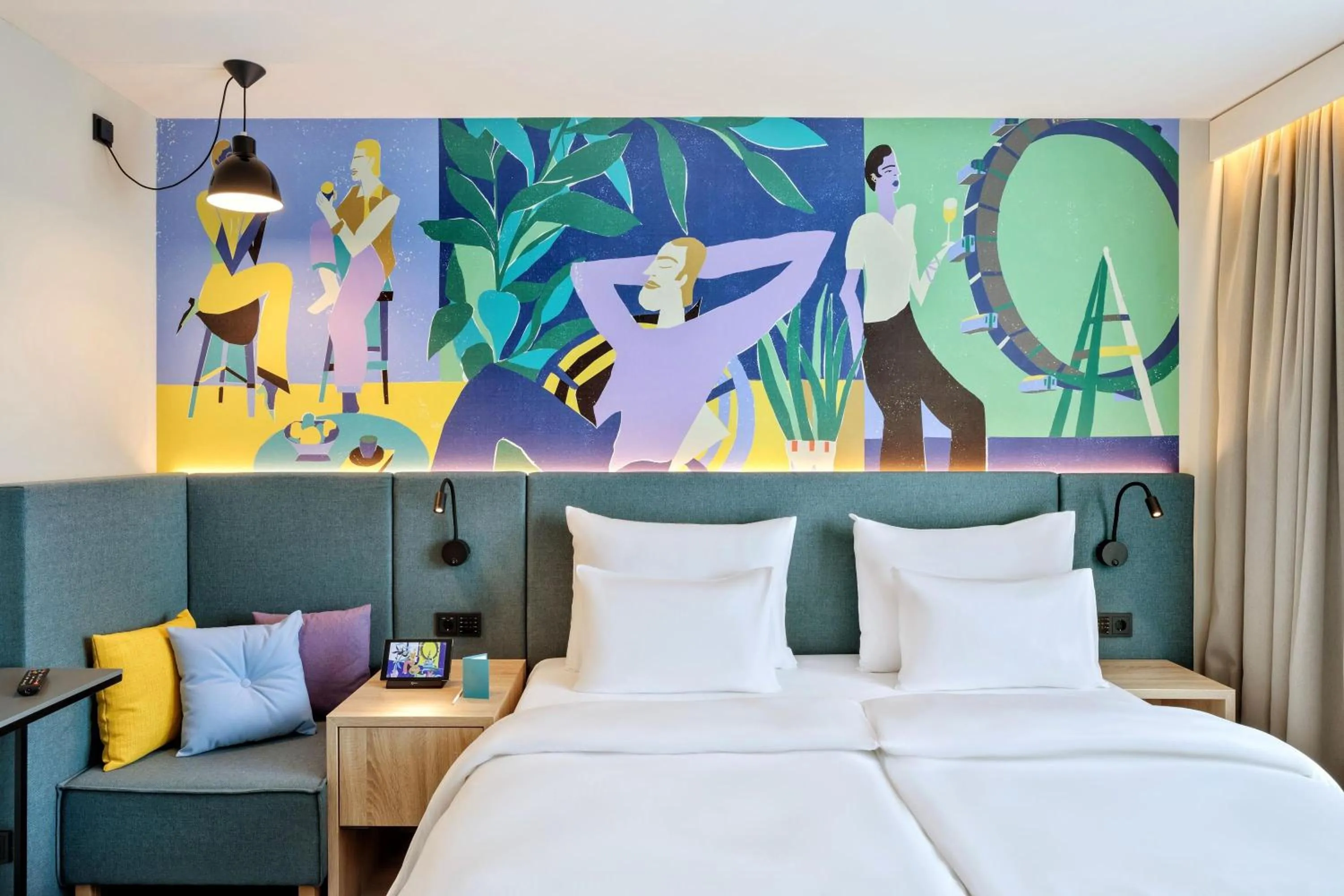 Bed in Spark by Hilton Vienna Messe Prater