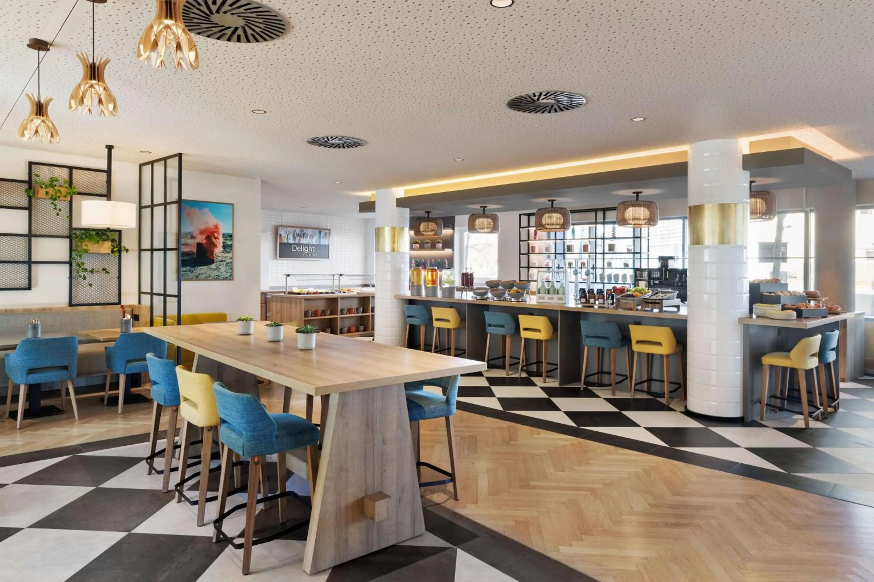 Restaurant/places to eat in Spark by Hilton Vienna Messe Prater
