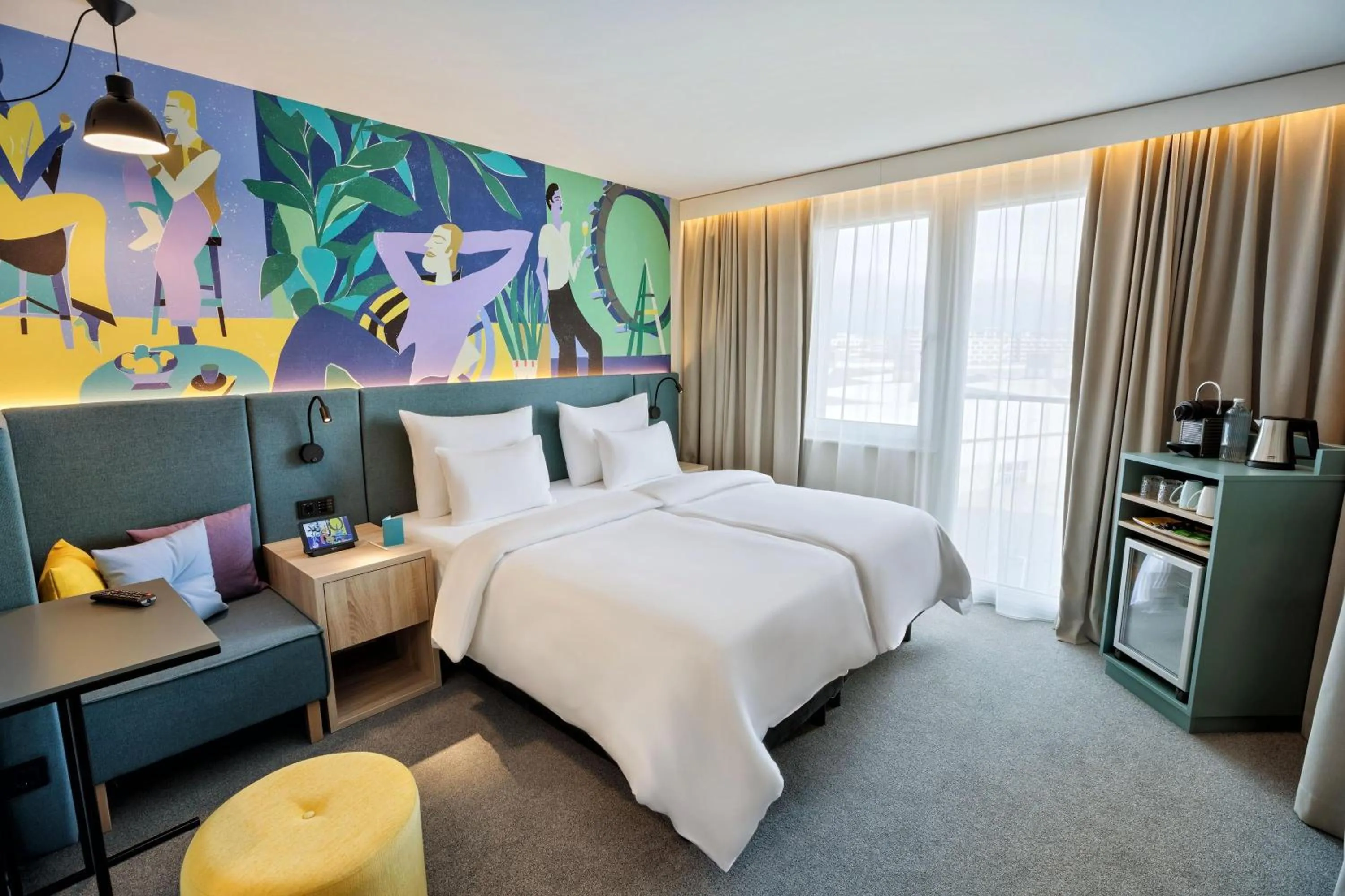 Bed in Spark by Hilton Vienna Messe Prater