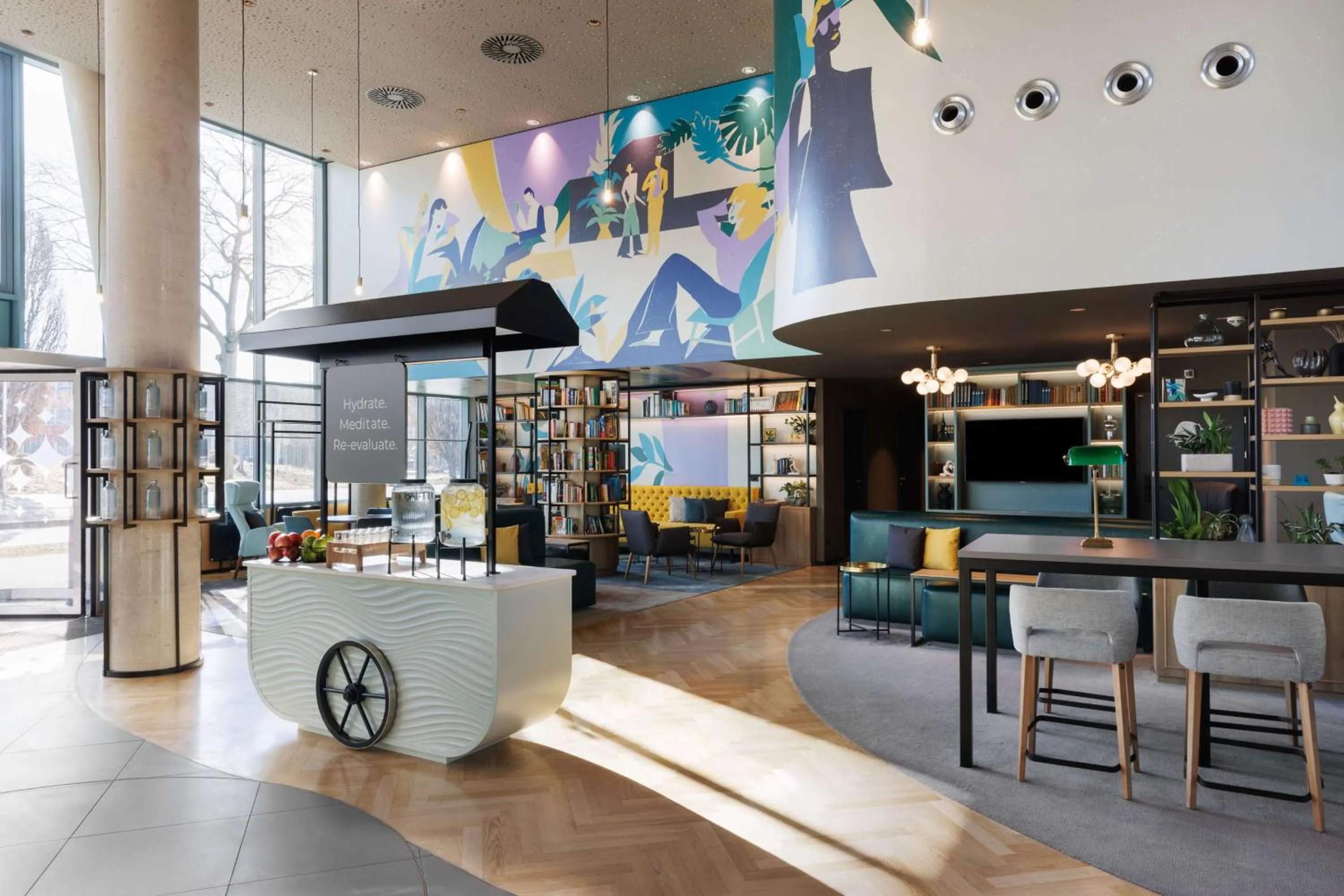 Lobby or reception in Spark by Hilton Vienna Messe Prater