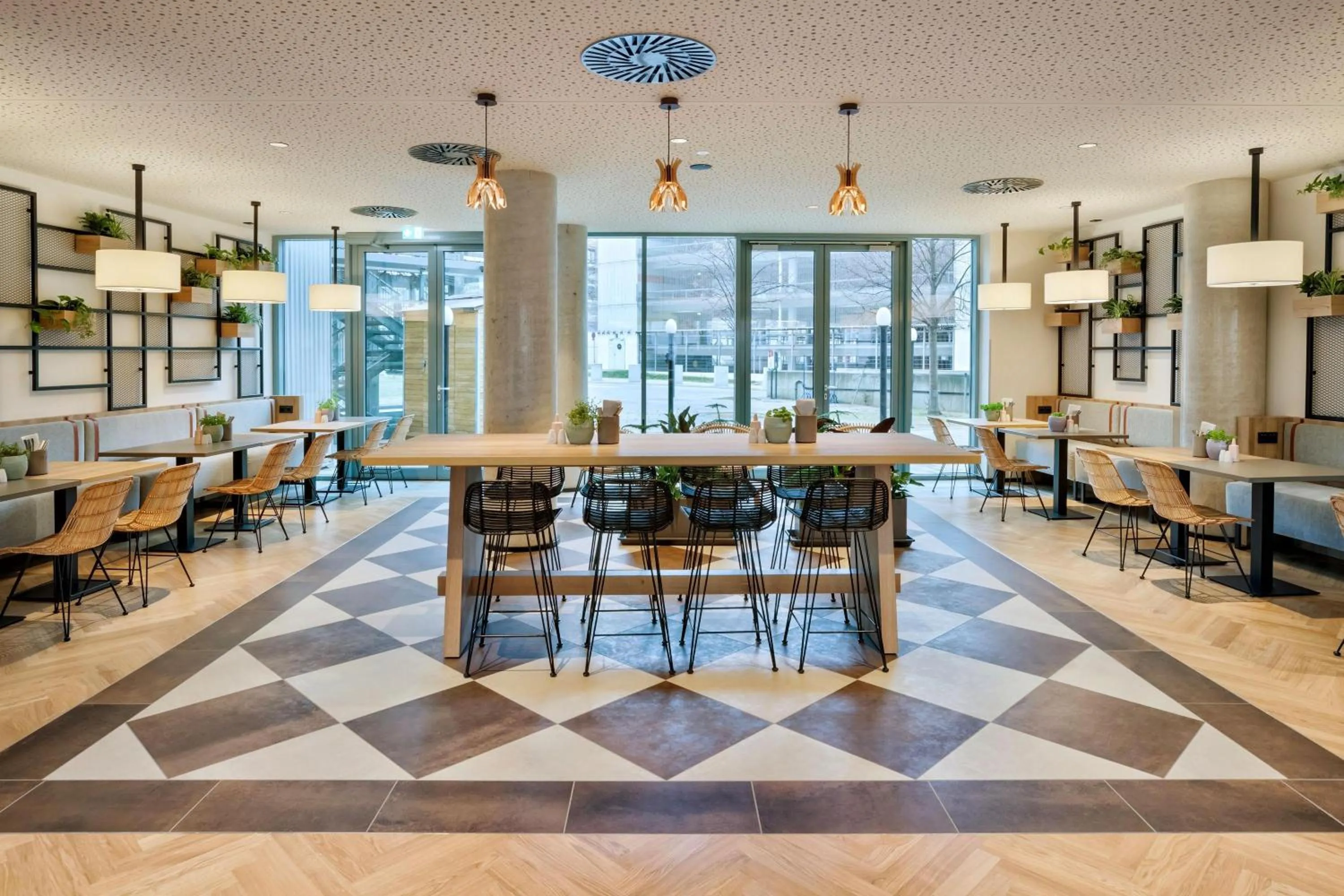 Restaurant/places to eat in Spark by Hilton Vienna Messe Prater