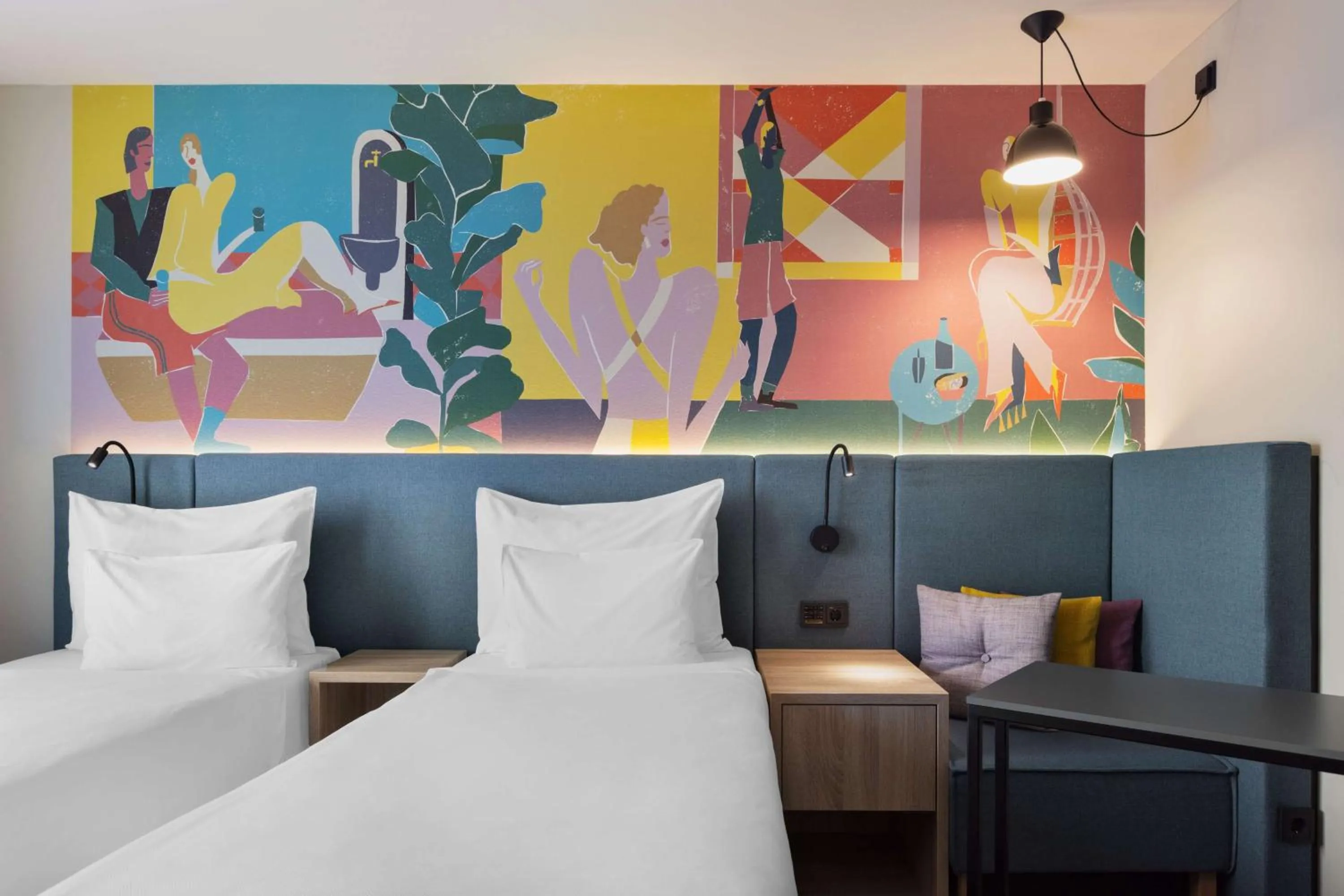 Bed in Spark by Hilton Vienna Messe Prater