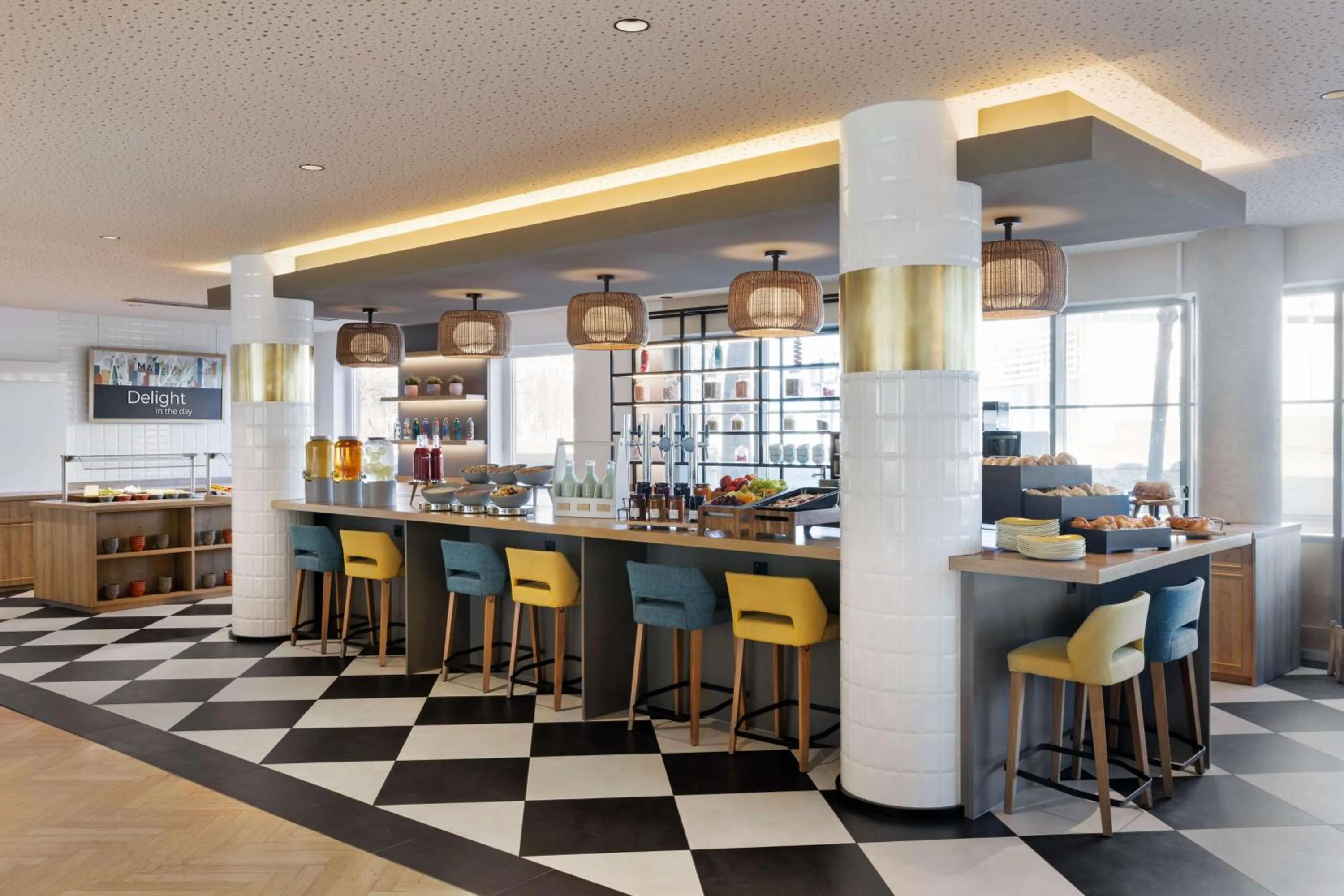 Restaurant/places to eat in Spark by Hilton Vienna Messe Prater